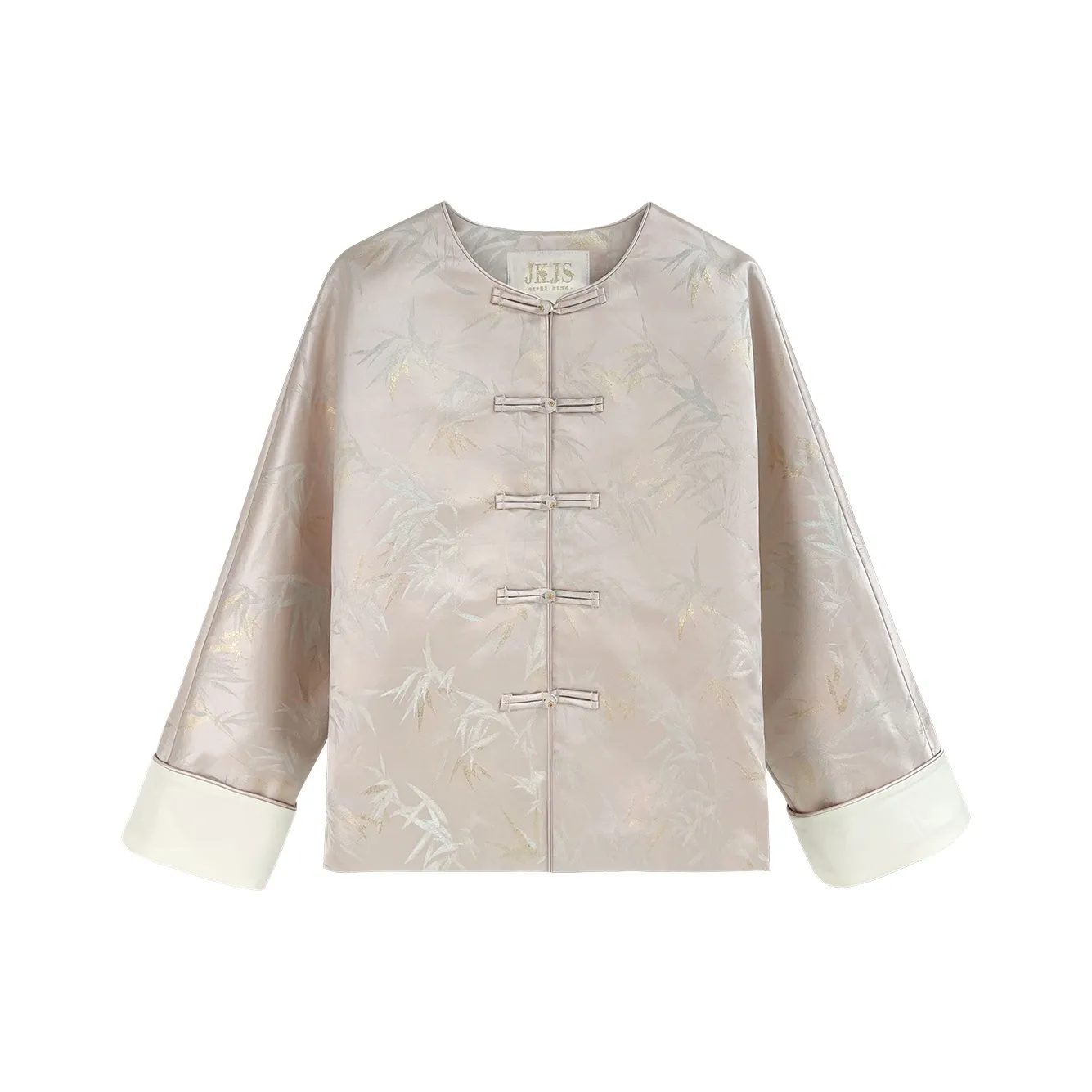 JK&JS Пастельно-розовый Женский Короткий Пальто