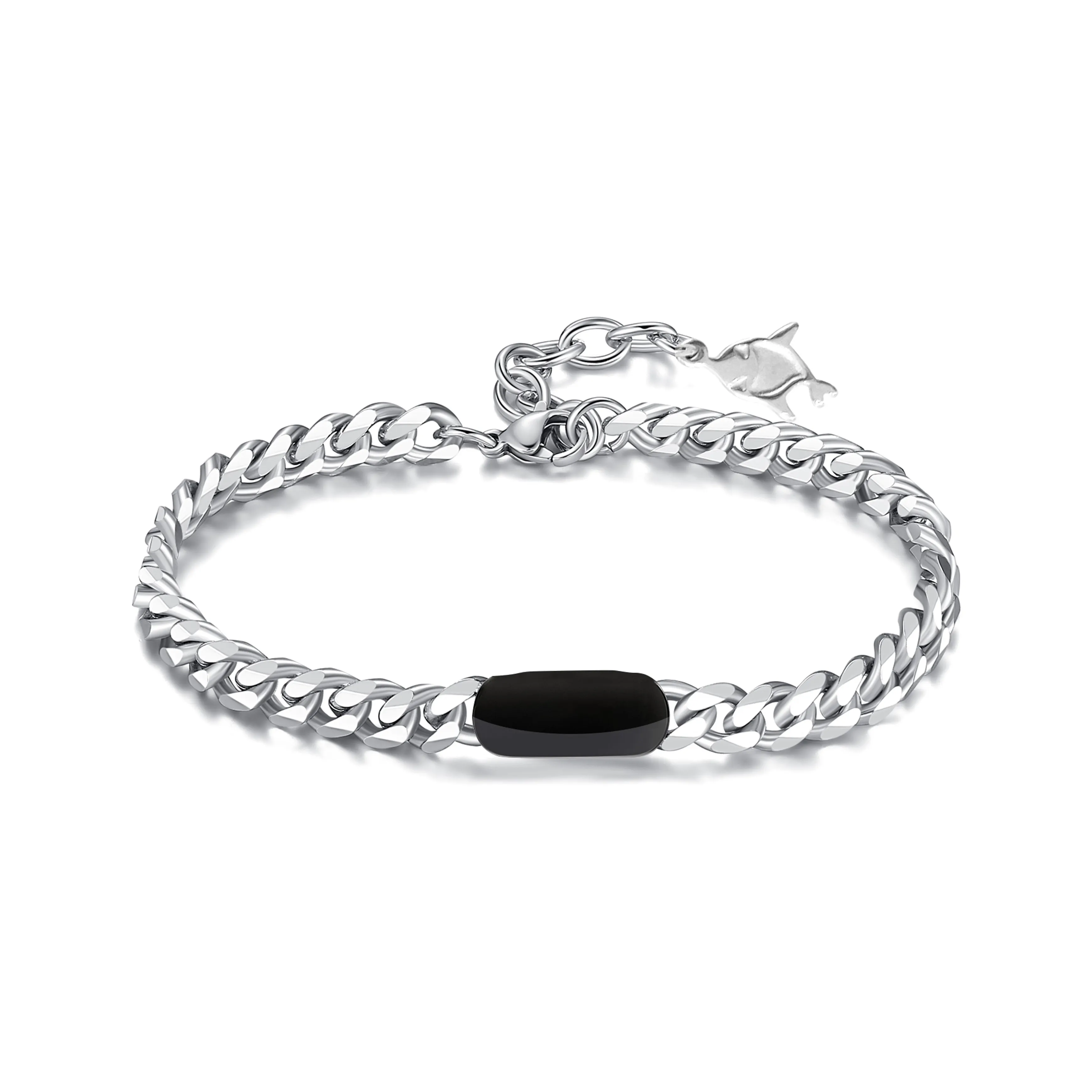 FAIRWHALE Титановые стальные браслеты унисекс