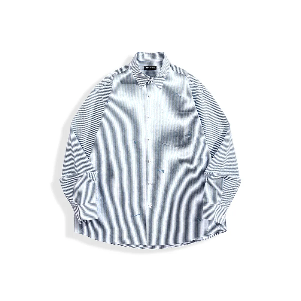 PEACEBIRD MEN Повседневная рубашка мужская