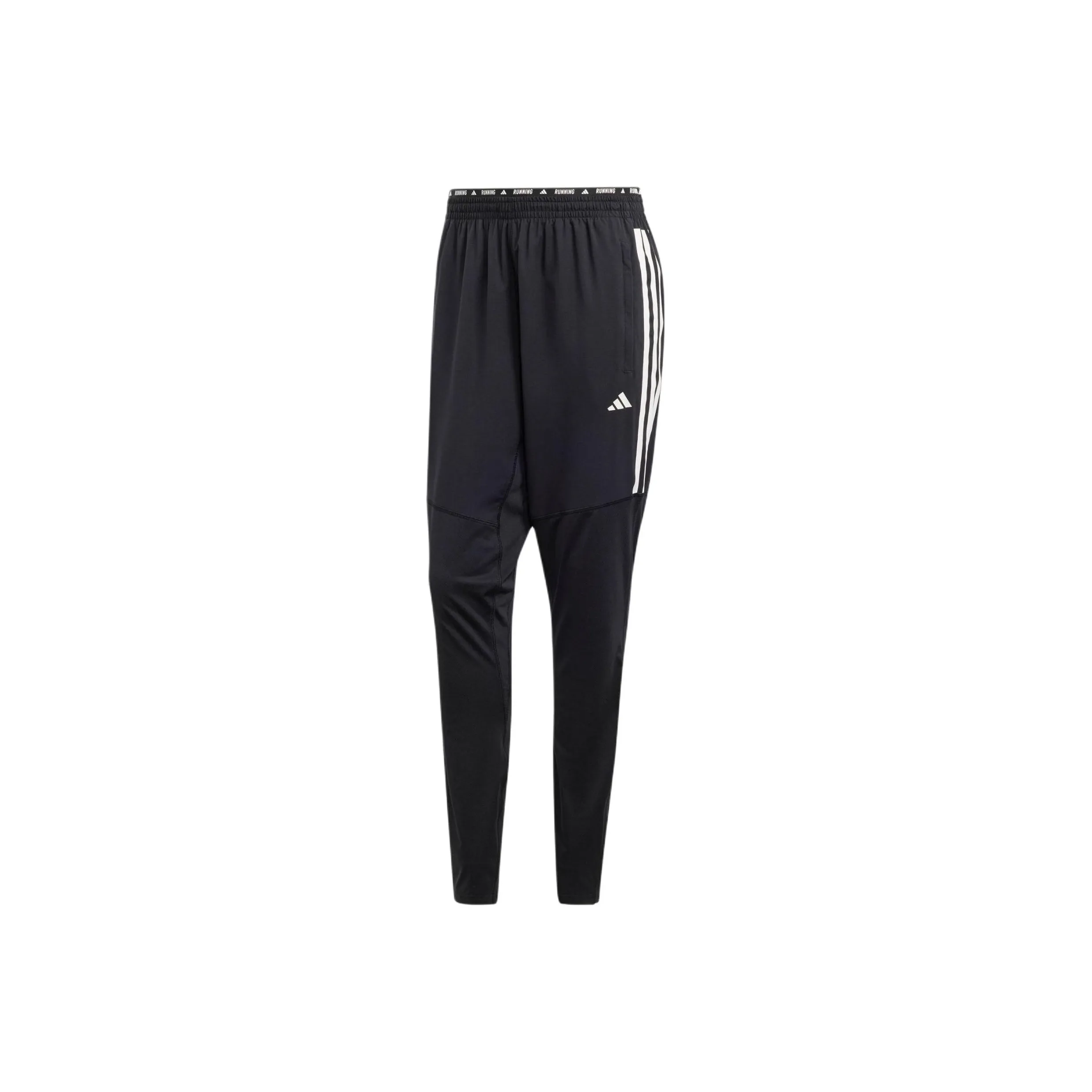 Adidas OWN THE RUN 3 Stripes Joggers Вязаные Тренировочные Штаны Женские Черные