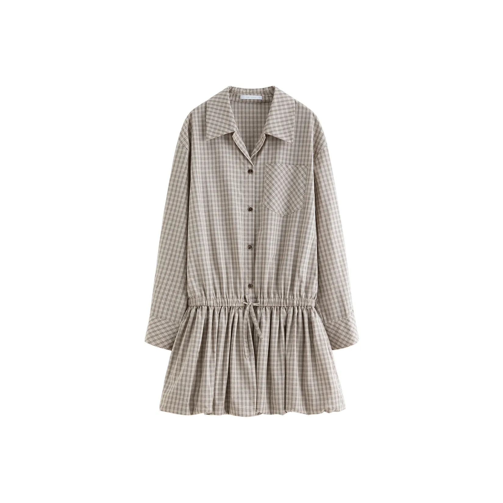 FANSILANEN Длинное платье с длинными рукавами женское