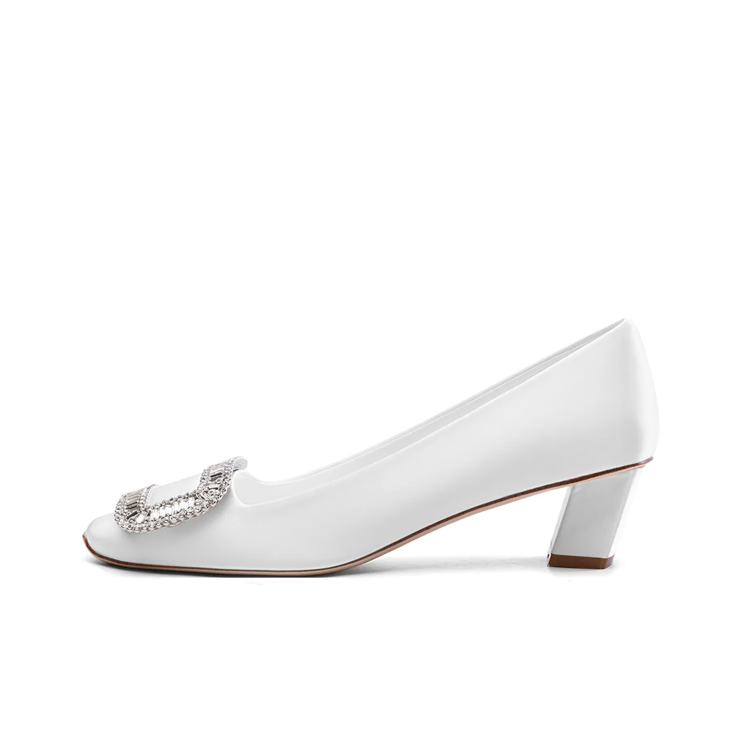 Siwei Квадратный каблук Высокие каблуки Женские Белые