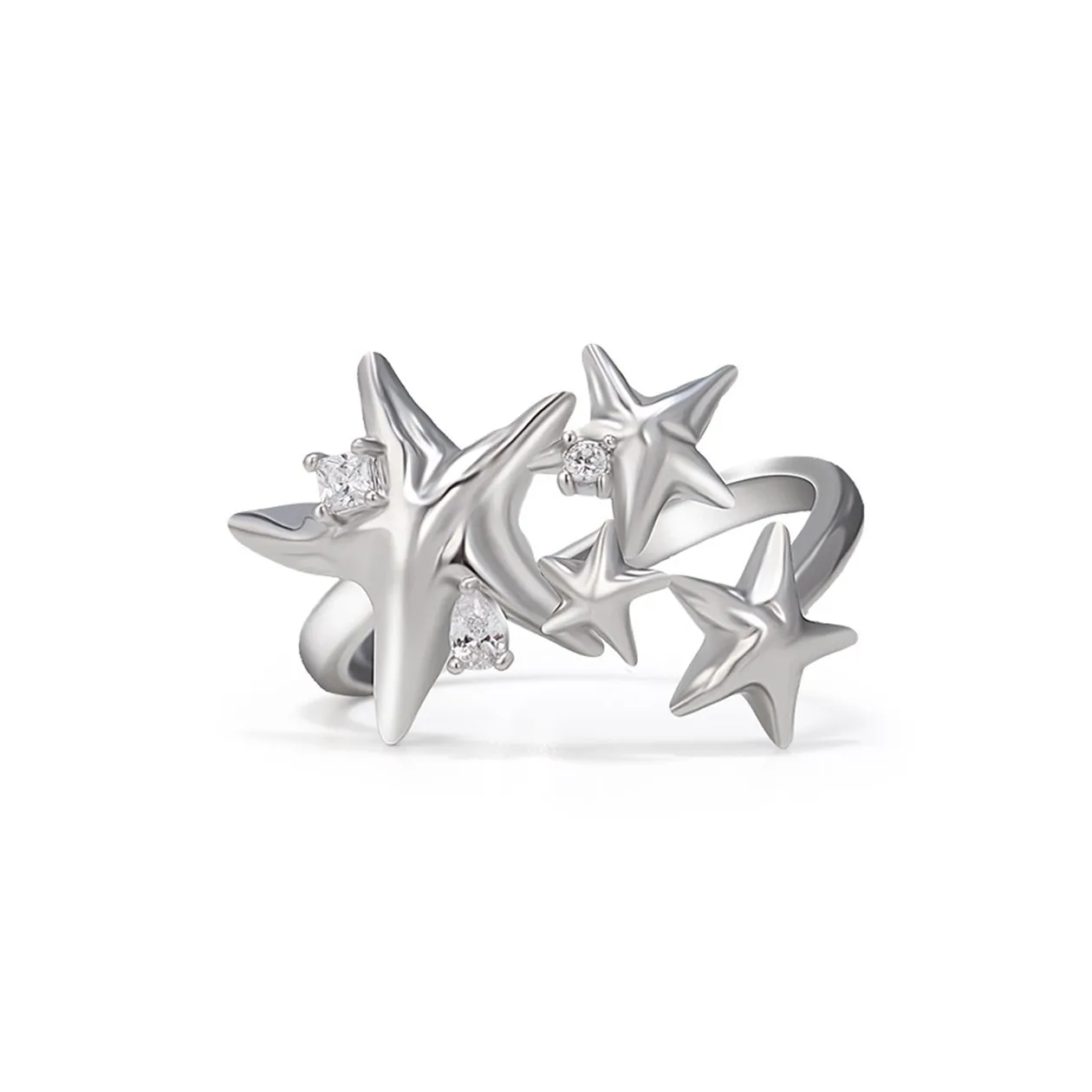 SUMIYAKI Кольца из синтетического кубического циркония Унисекс