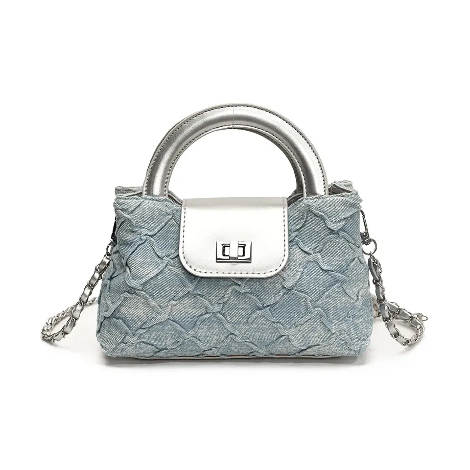 DALO ПУ (полиуретан) Сумка через плечо Сумка Women's Silver Белый