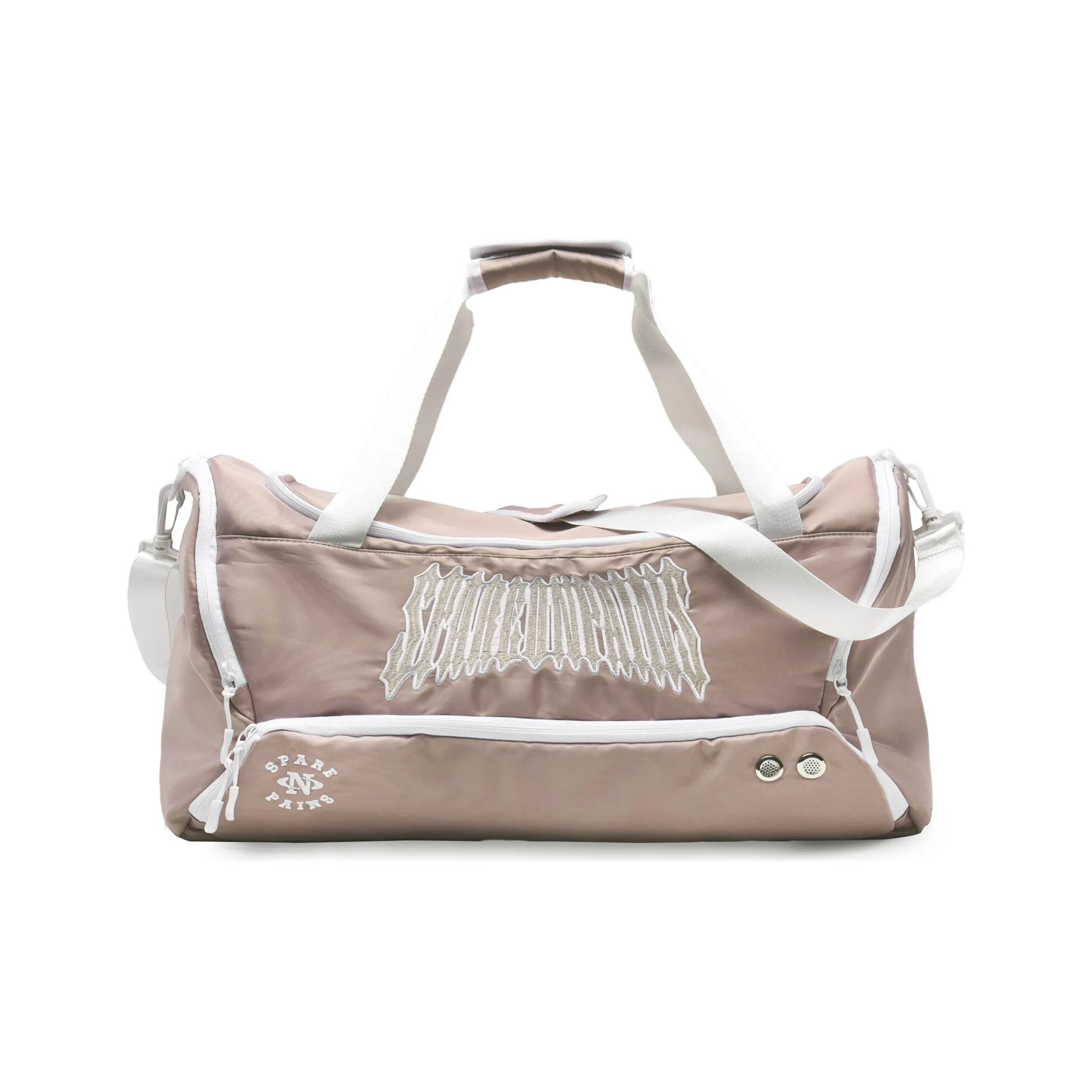 Spare No Pains. Полиэстер Сумка через плечо Сумка Дорожная сумка Спортивная сумка Стандартная Унисекс Розовая