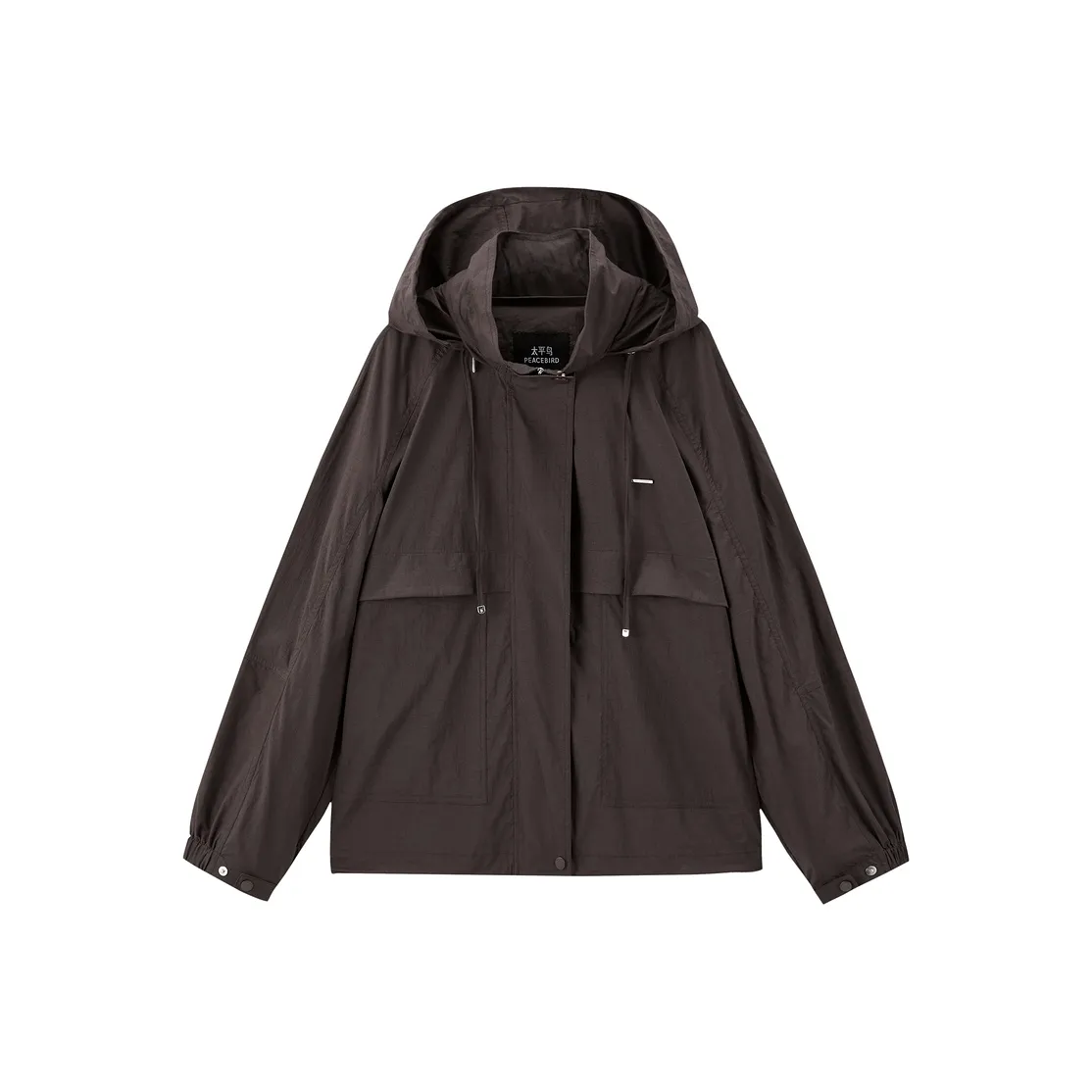 PEACEBIRD Цвет ириски Фиолетовый Женские Куртки