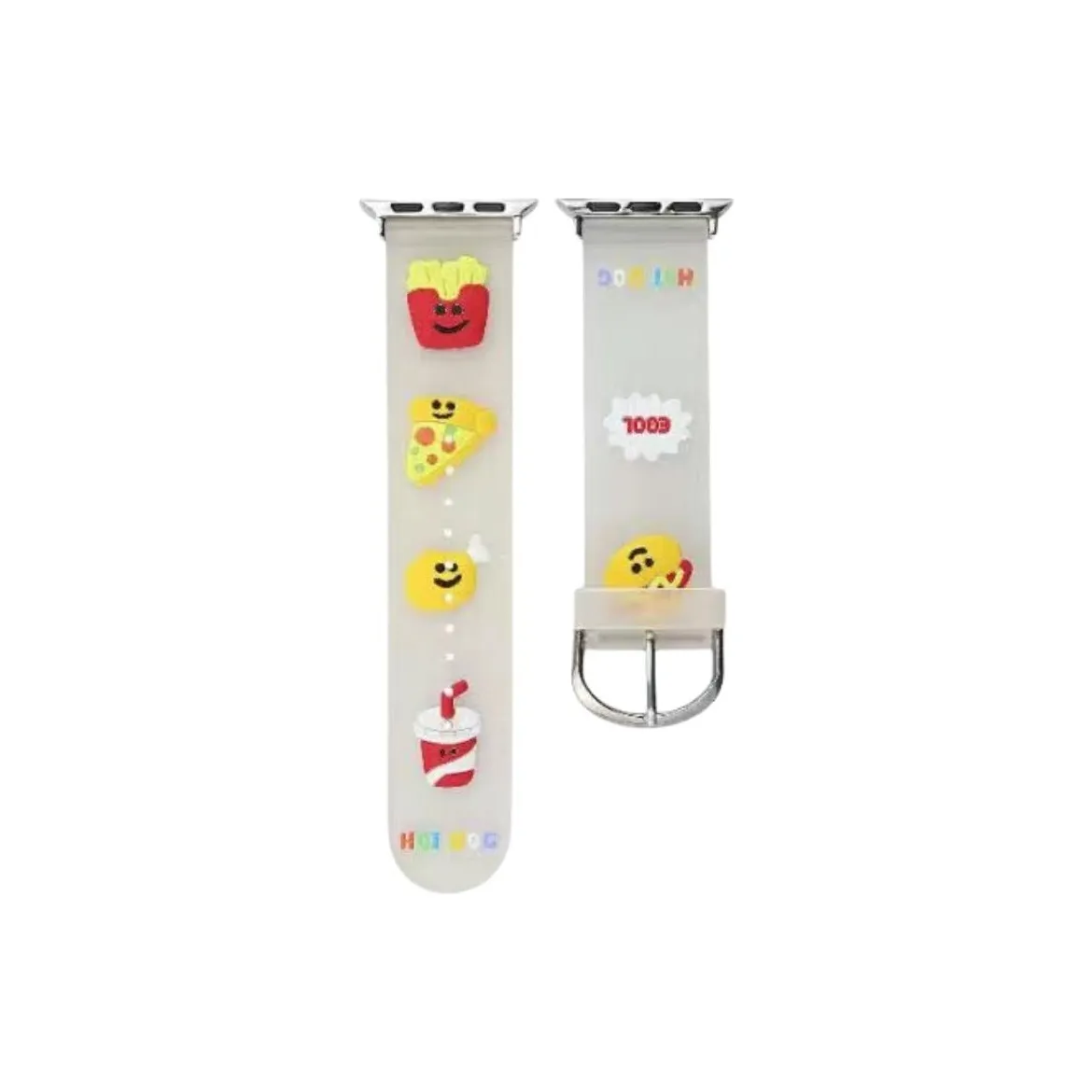 KVZUVUU Ремешок Apple Совместимость Силиконовый Материал IwatchS11 S10 S9 S8 S7 SE Ultra2