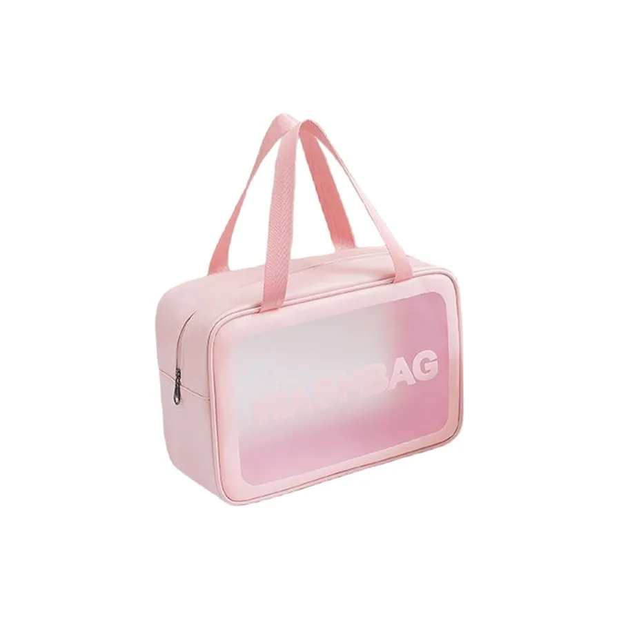 Pan Фарфор Прозрачный PVC Туалетный Мешок для хранения Плавание BEACH BAG Viral ПУ (полиуретан) Frosted Сумка Косметички