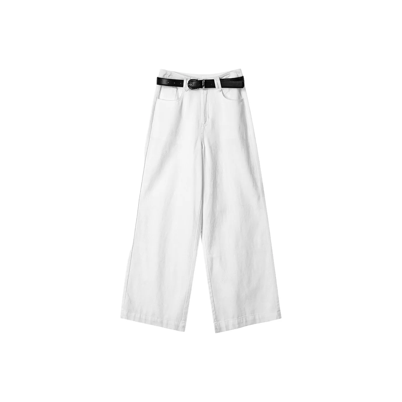 BEIQIANNI Белый Женские Джинсы