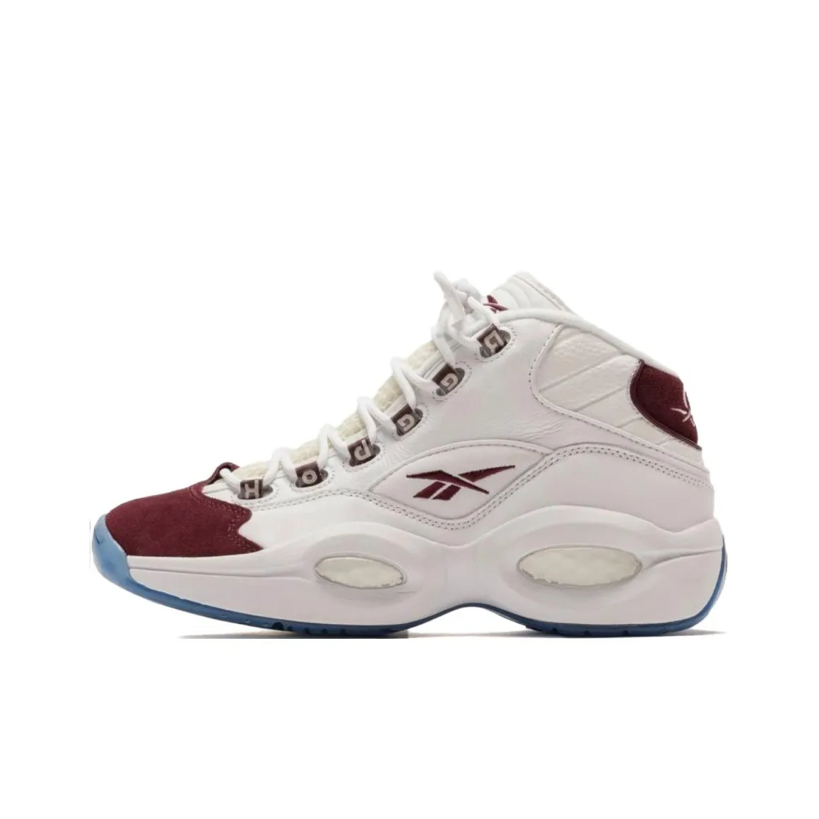 Reebok Question Mid Packer Shoes Burgundy