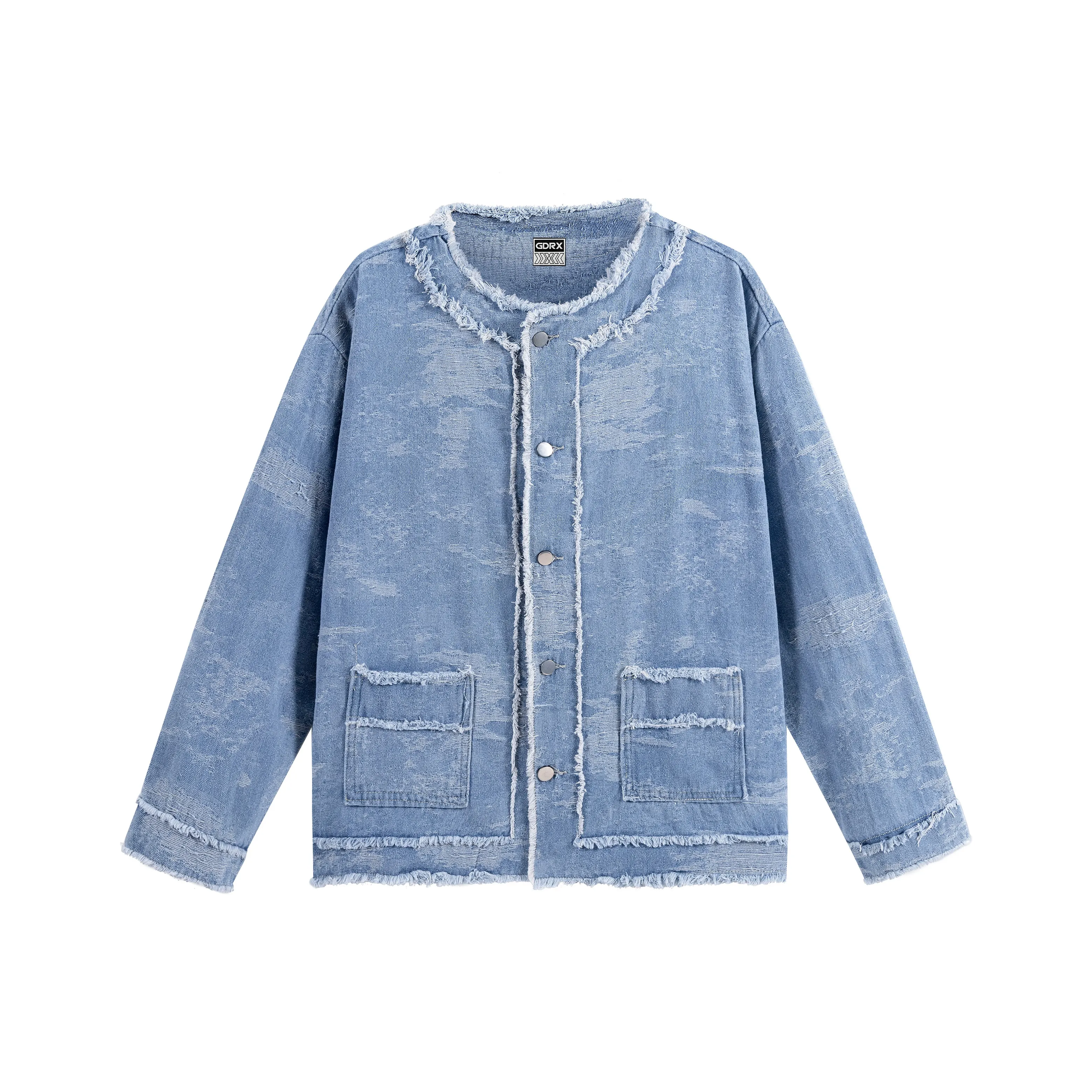 GDRX Синий Женские Джинсовые Куртки
