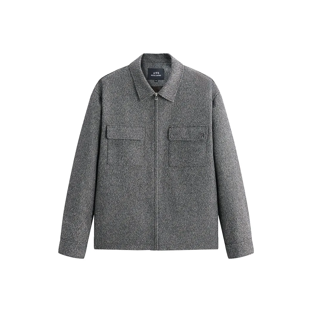 PEACEBIRD MEN Повседневная рубашка мужская