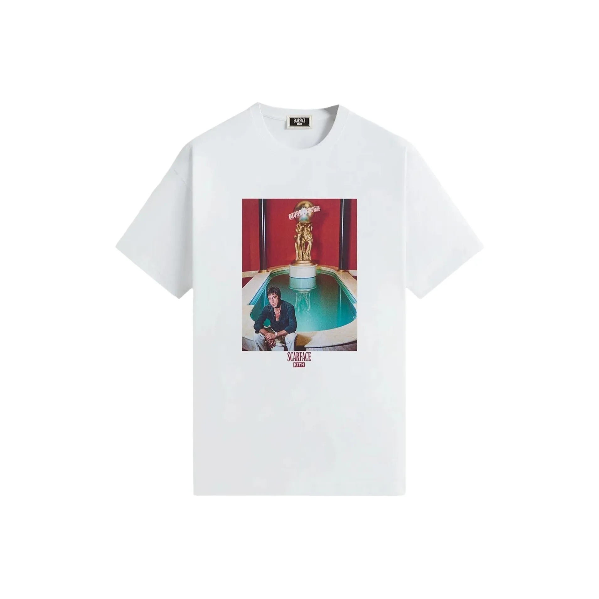 KITH x Scarface Monday Program Collection SS25 Tony FOUNTAIN T Рубашка Мужская
