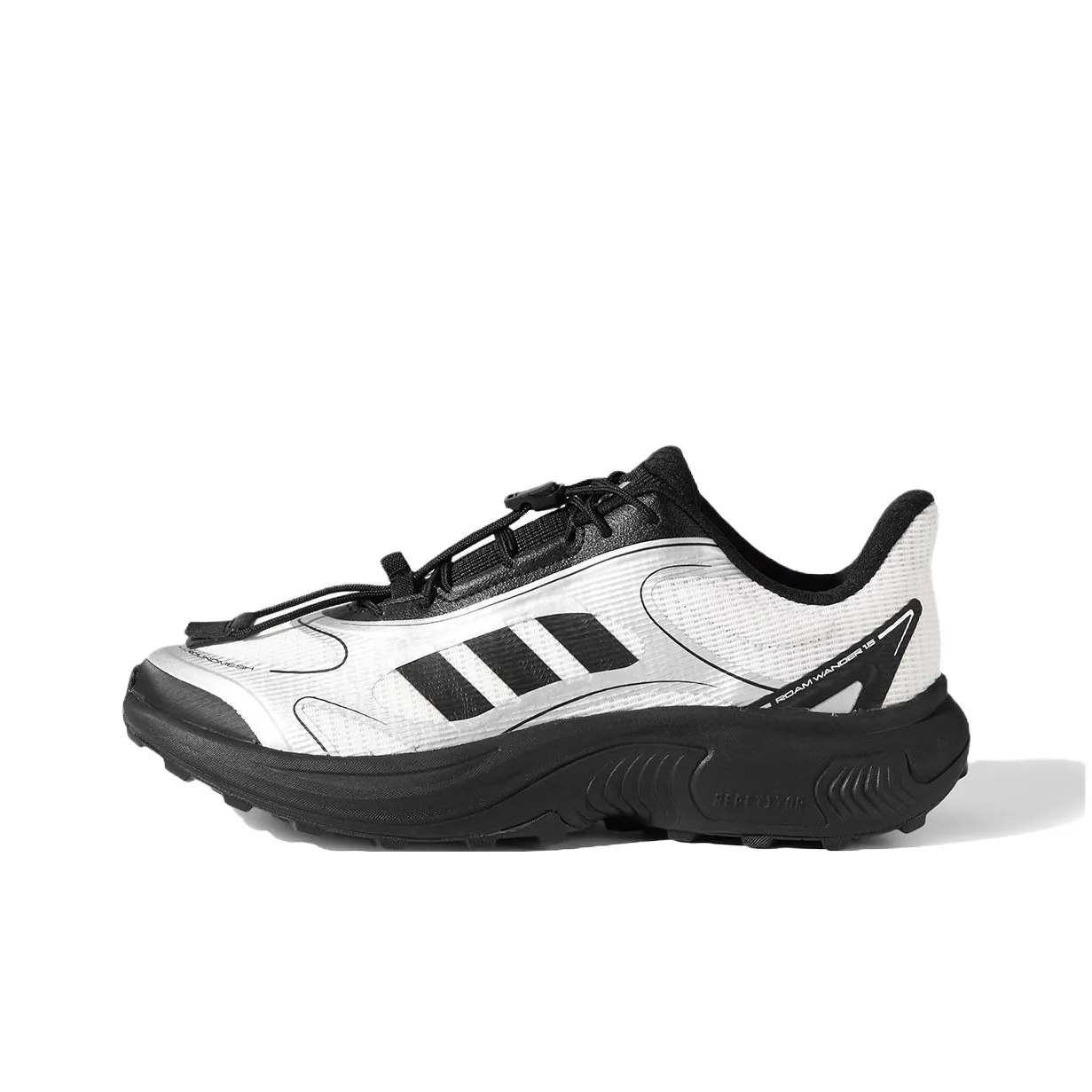 Adidas Roam Wander X1,5 Амортизаторы Slip-resistant Дышащий Низкий Топ Кроссовки с Толстой Подошвой Унисекс Белый