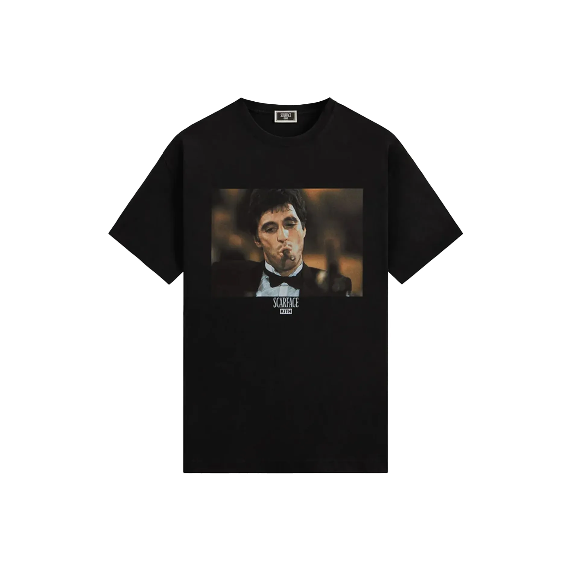KITH x Scarface Monday Program Collection SS25 Montana Пава Tee T Рубашка Мужская