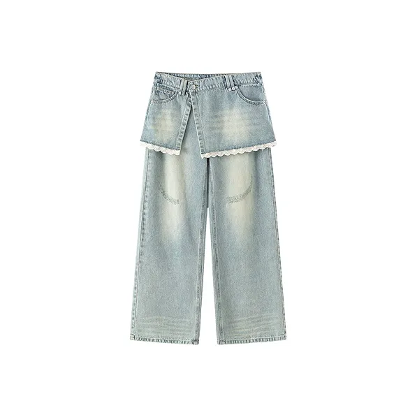 CHUU Светло-синие джинсы для женщин