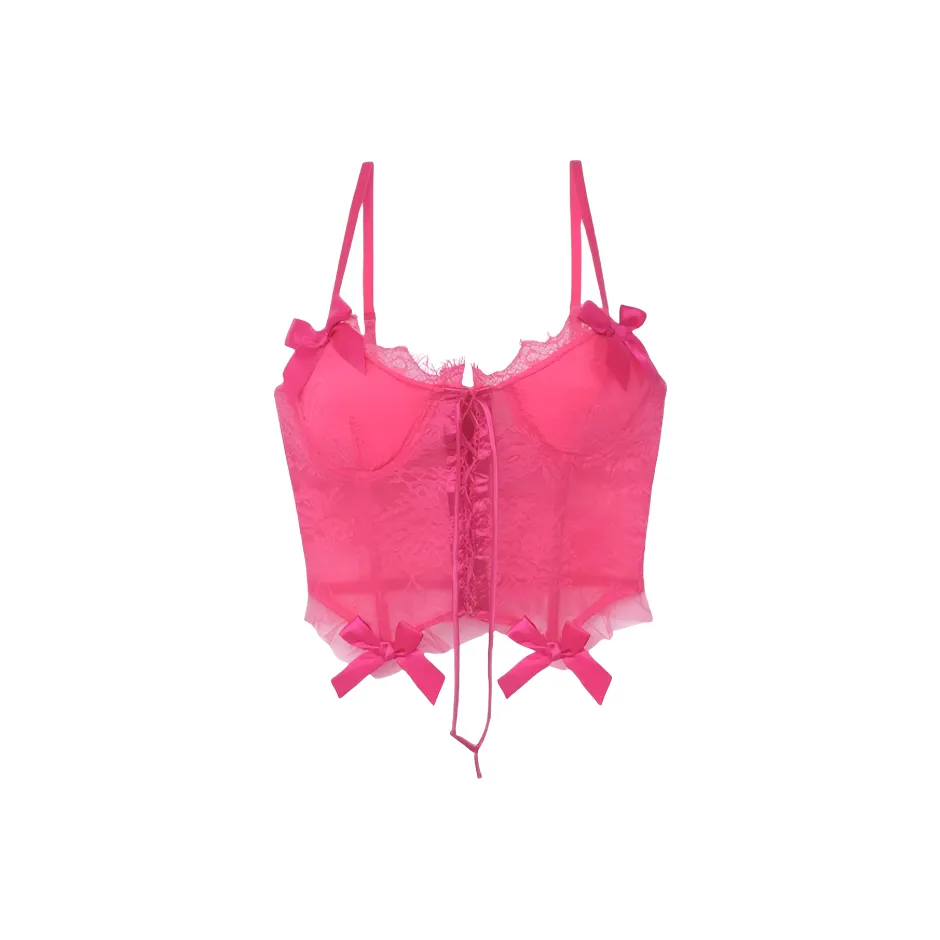 UYH Розово-красные Женские Камисоли