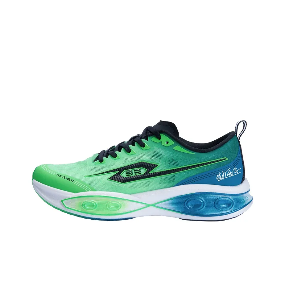 TANSHEZHE ZhuiFeng Running Shoes Unisex Low top Snow Teal
