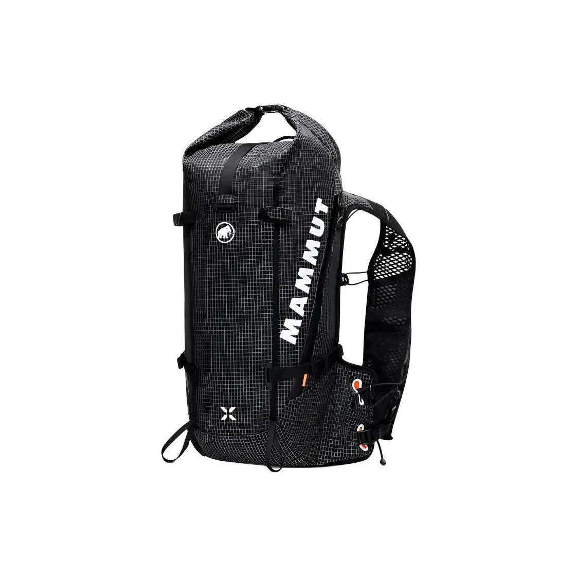 MAMMUT Polyamide Blended With Polyester Outdoor Mountaineering Bag Backpack Medium Size Unisex Black