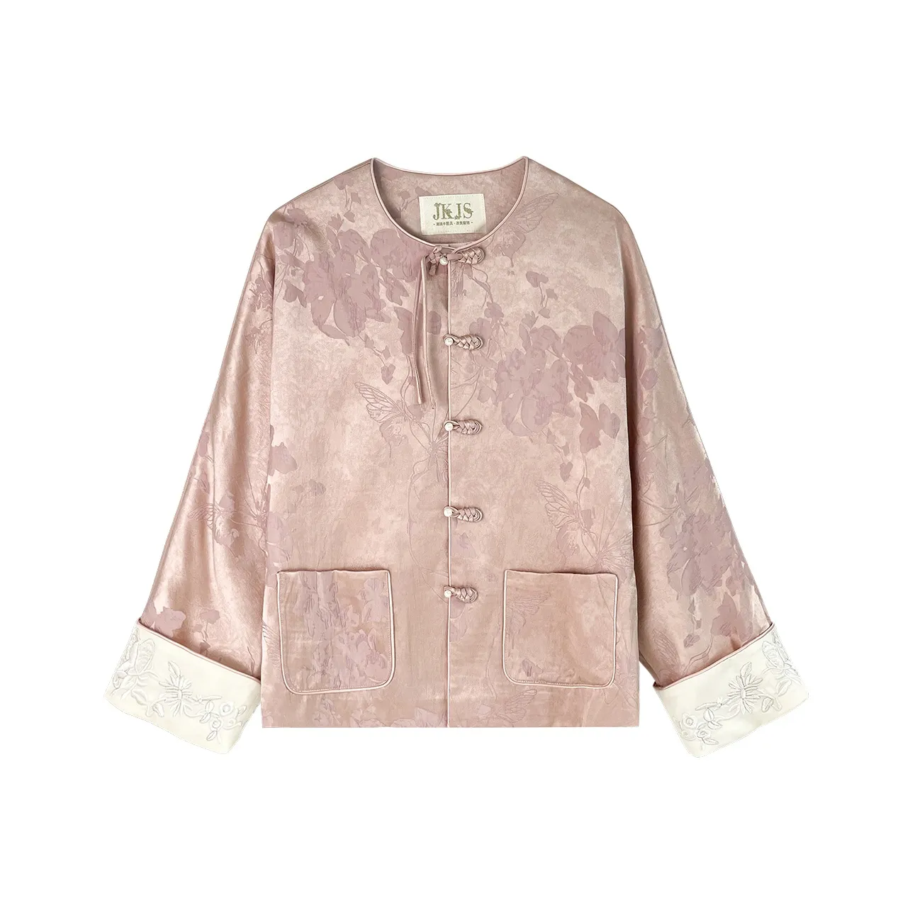 JK&JS Ротанг Пудра Женские Короткие пальто