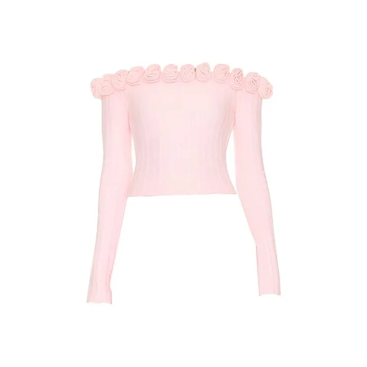 Leather Cat Розовый Женские Трикотаж