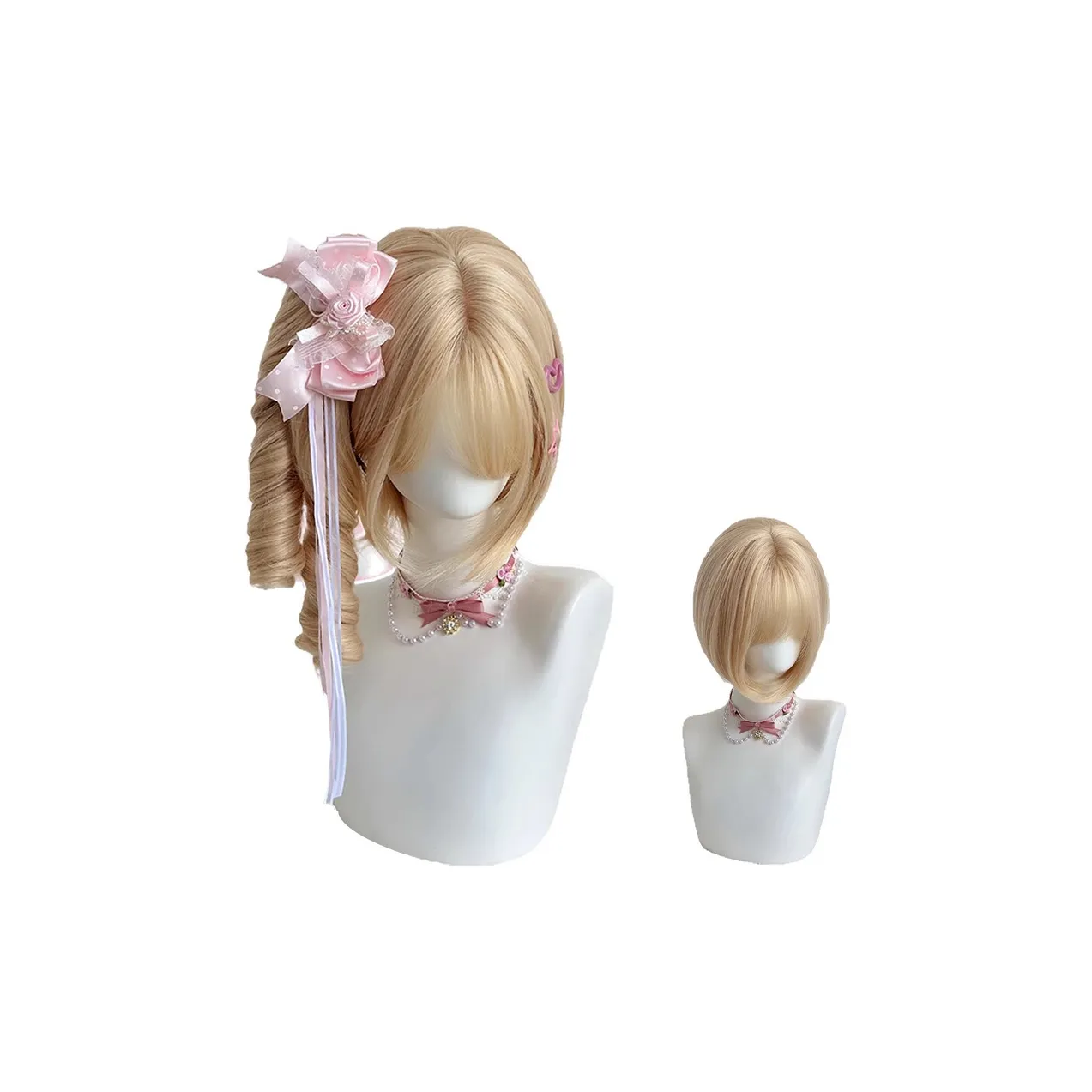 Time Shadow Хранитель Sweetheart Женская Перука Кукла LIKE Roman Twist с Двумя Хвостиками Заколка