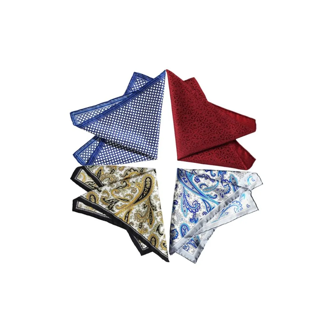 Rongzhi Шарфы из шелка Tutowy Мужской