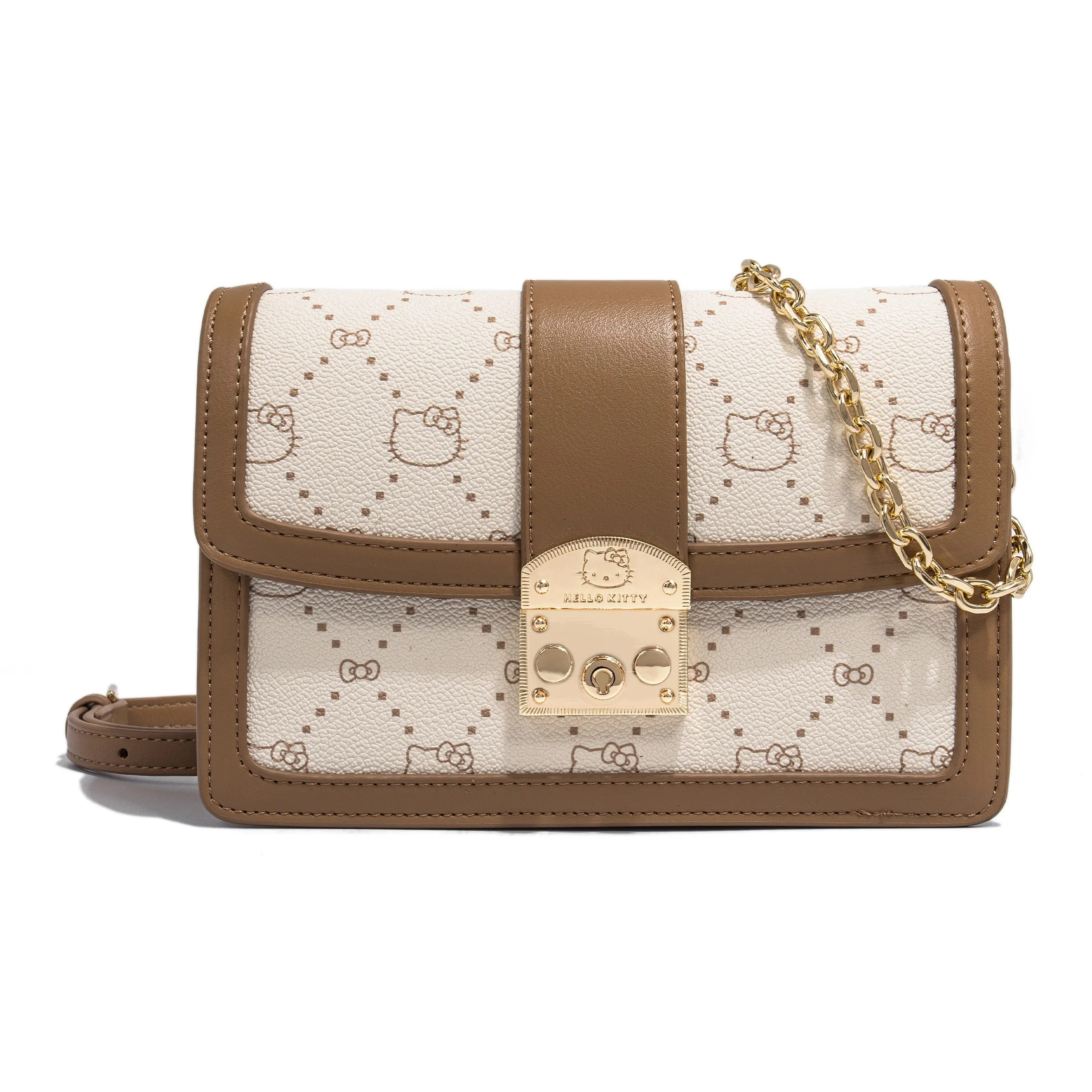 Sanrio Hello Kitty PU (полиуретан) Сумка через плечо Женская Многоцветная