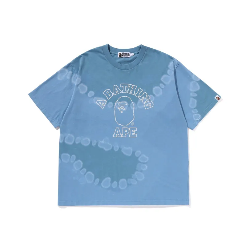 A BATHING APE Handcrafted Bleached and Dyed Collection Рубашка Мужская