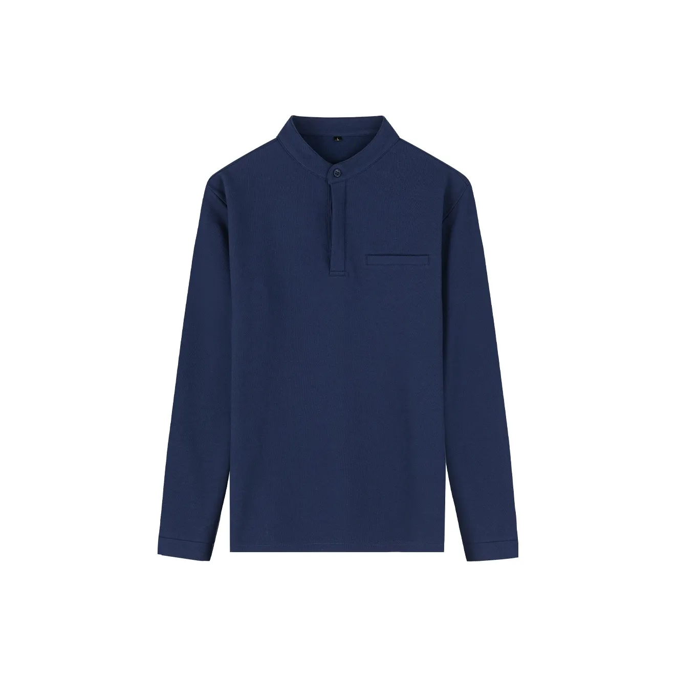 FIRS Темно-синяя мужская поло рубашка