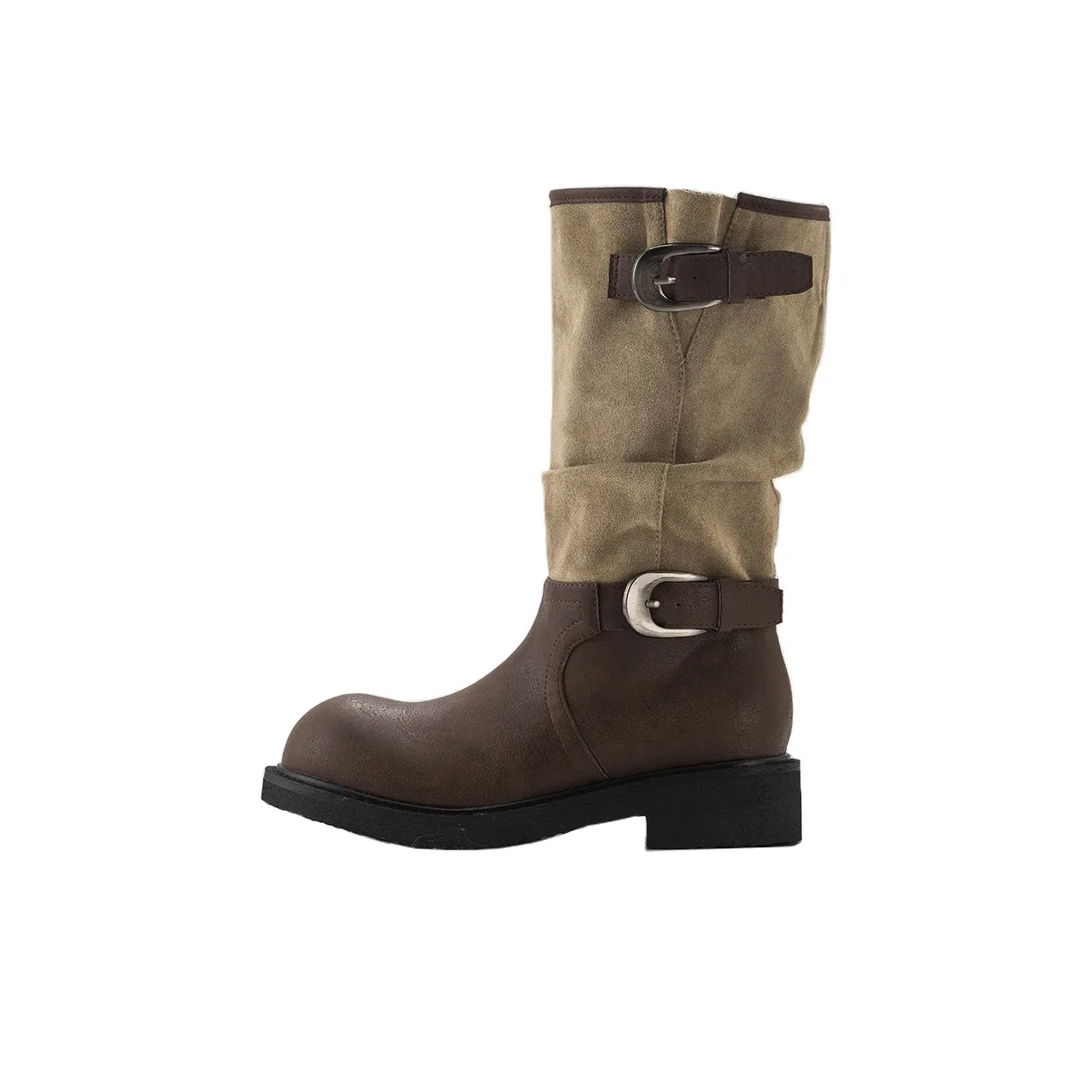 Wonderful Couple Женские сапоги до колена коричневые