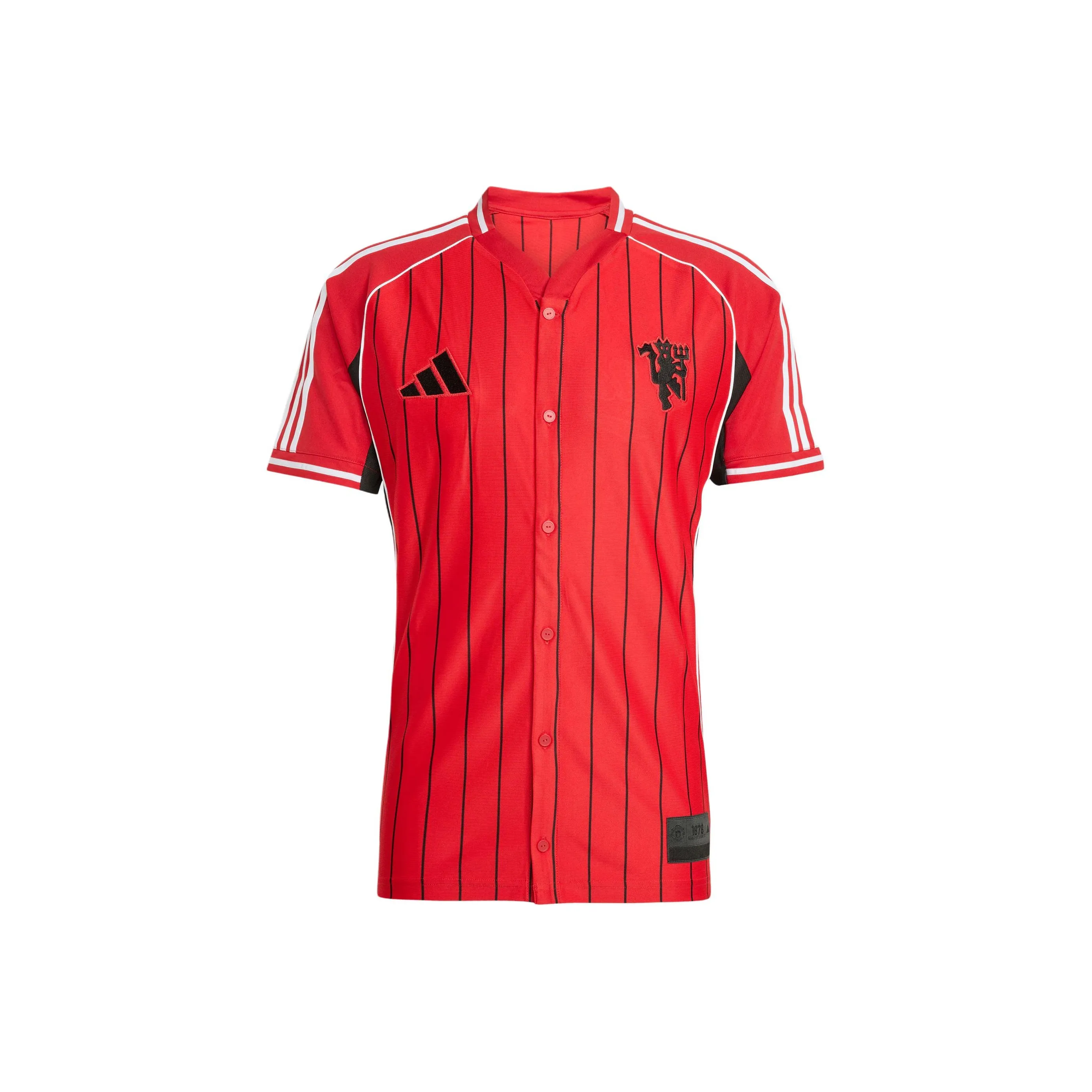 Adidas Manchester United SS25 US PACK SHIRT Baseball Jacket Men's