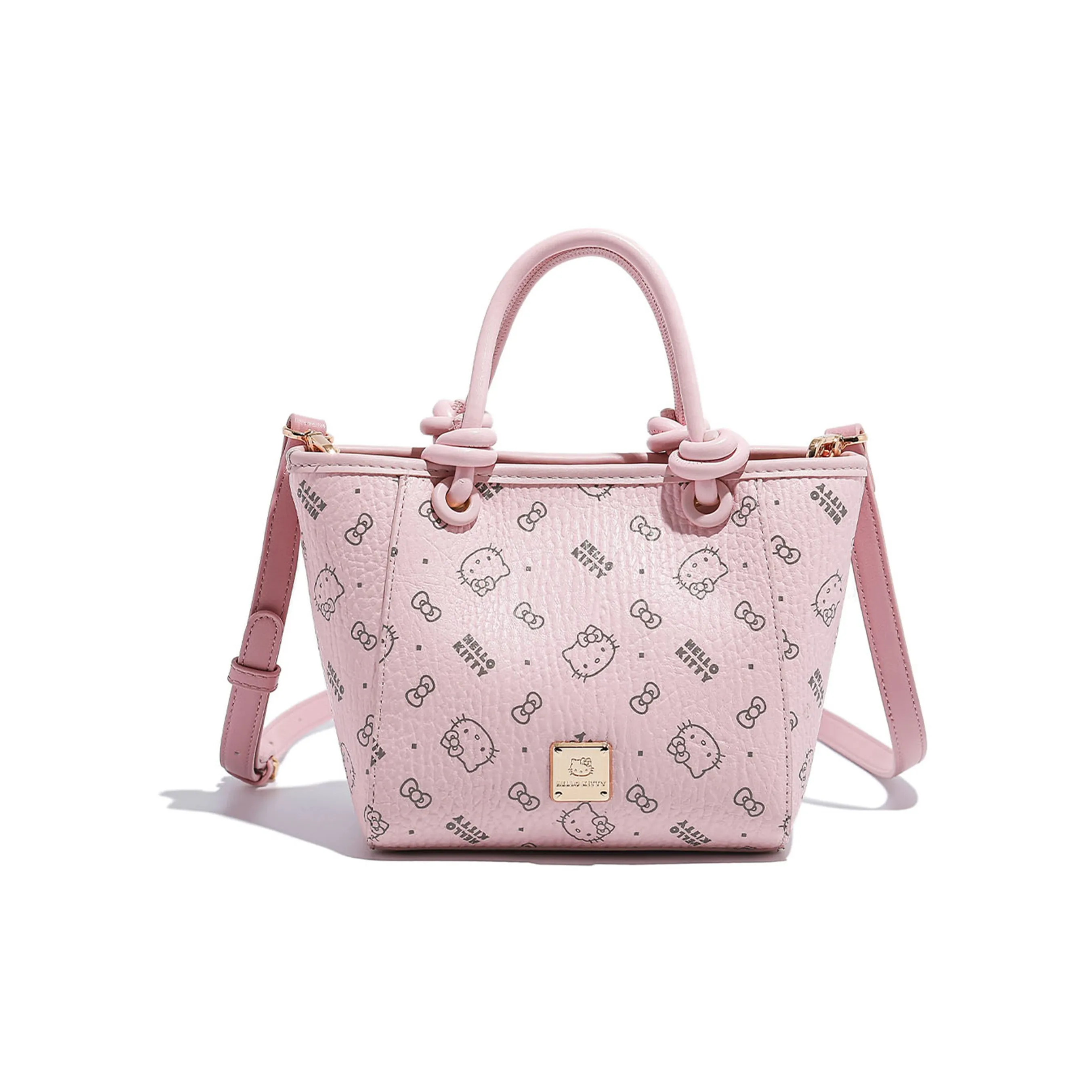 Санрио Hello Kitty ПУ (полиуретан) Сумка-тоут Сумка для покупок Женская Многоцветная