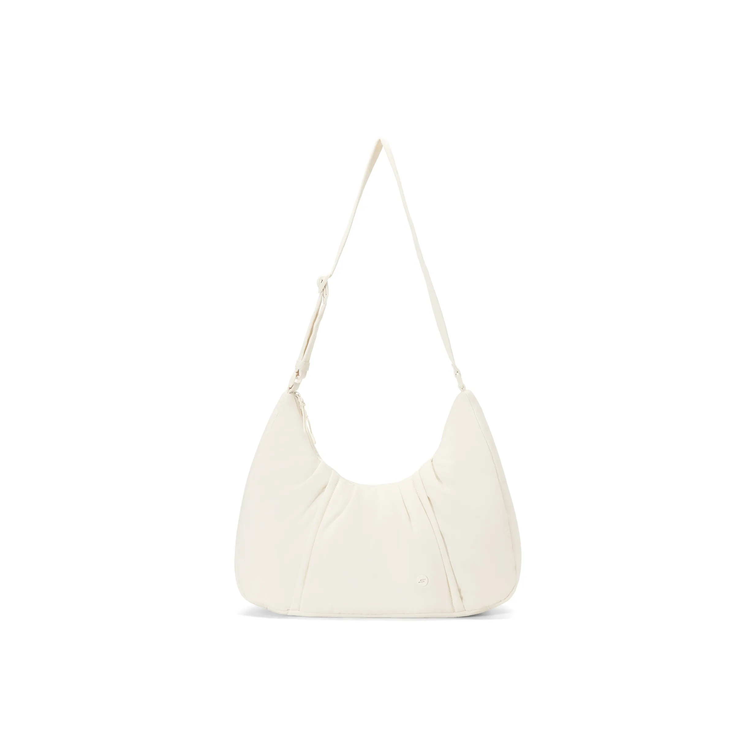 Skechers Водонепроницаемая ткань сумка через плечо сумка на плечо обычная женская тофу белый