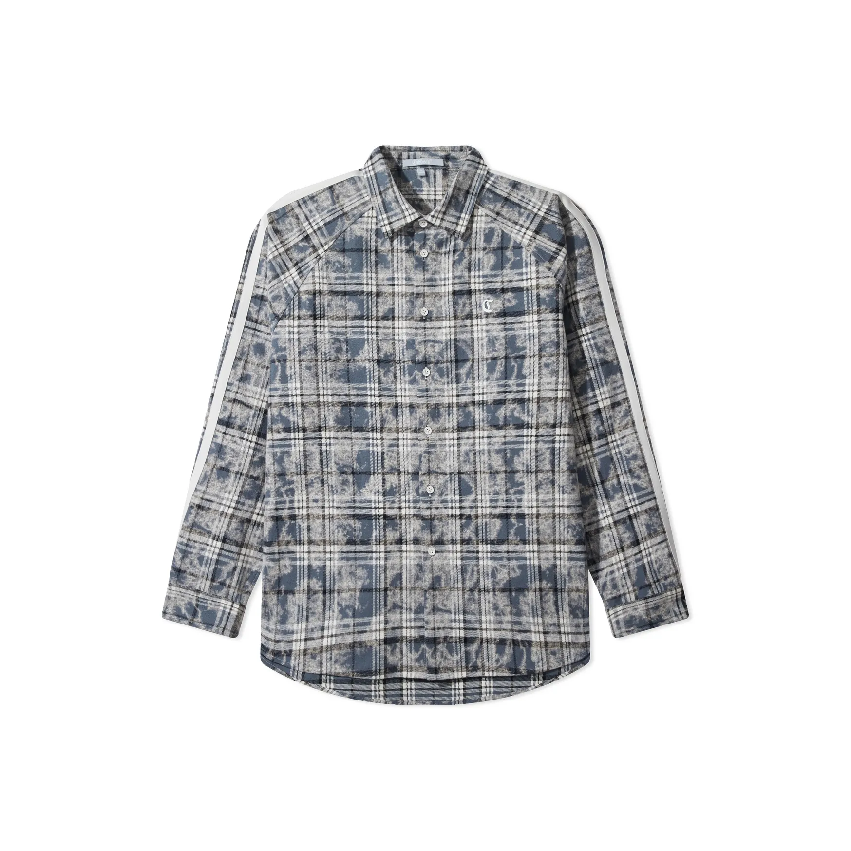 Cabbeen Розовый Синий 17 Мужские Рубашки