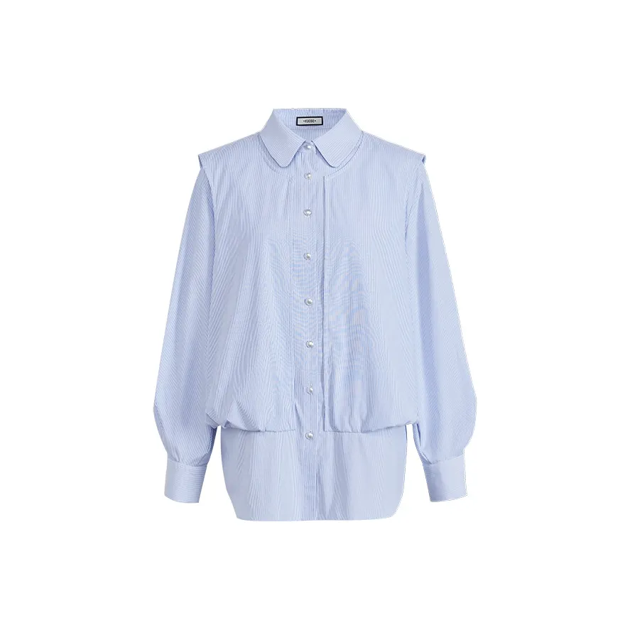 KUOSE Светло-синие женские рубашки