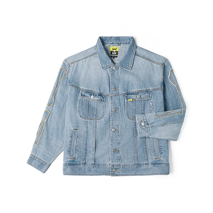 Lee совместный модель x MIGHTY Jax Деним Куртка Унисекс