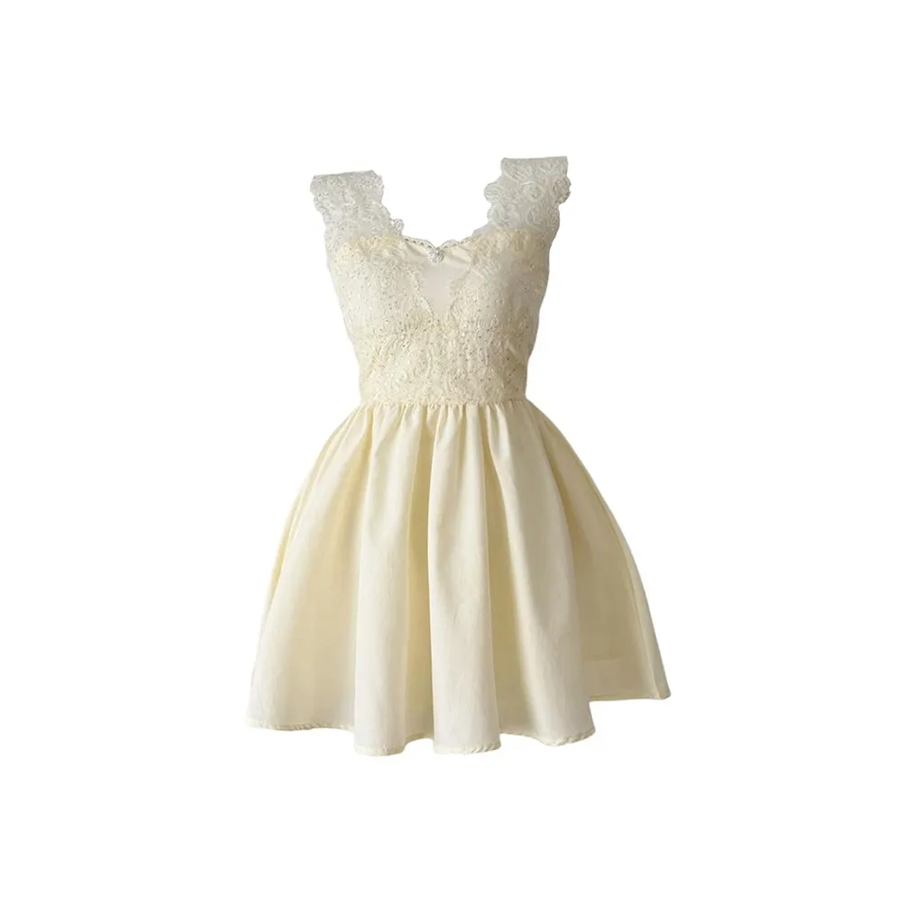 AHDO Абрикос Женские Слип-платья