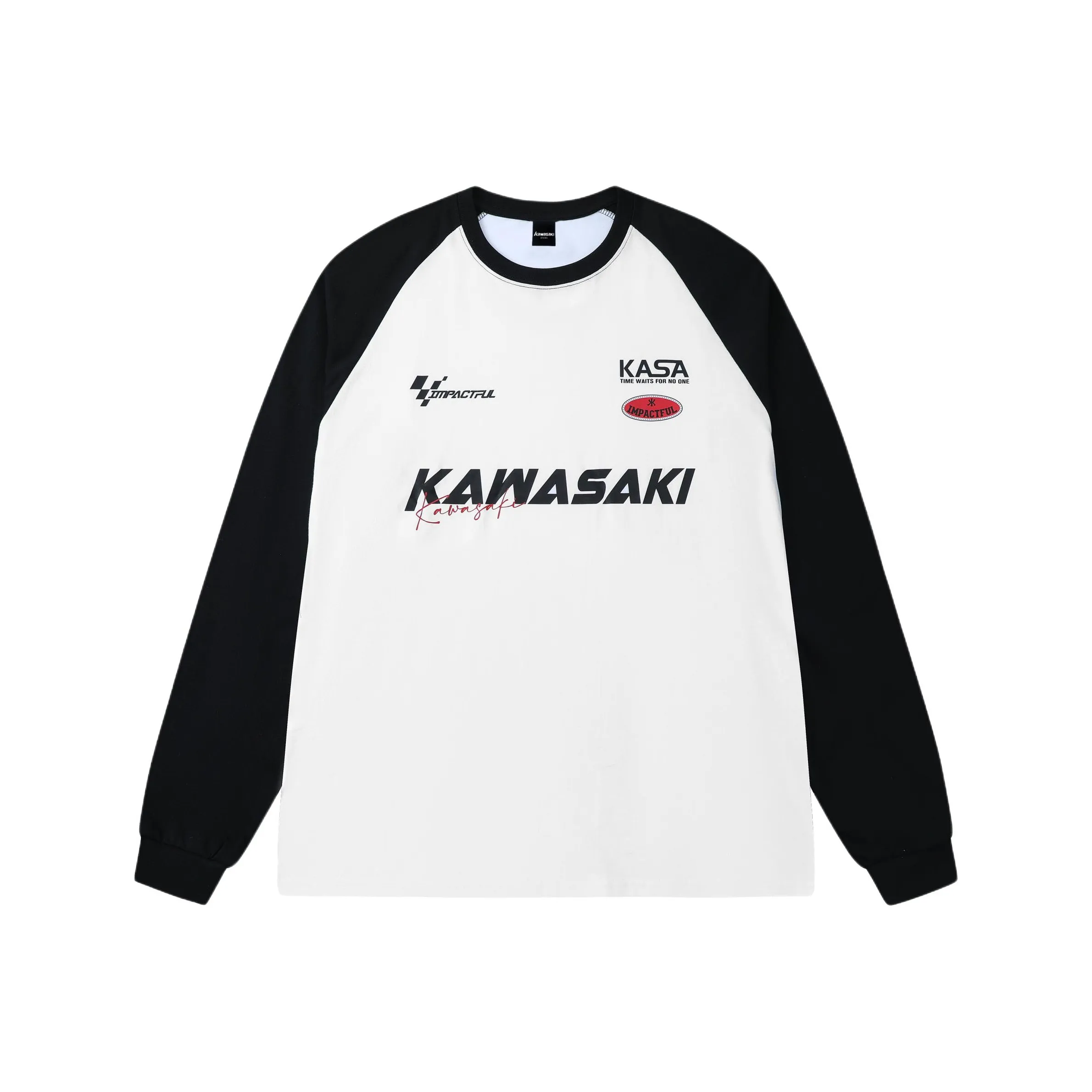 Kawasaki Длинный рукав T-рубашка унисекс