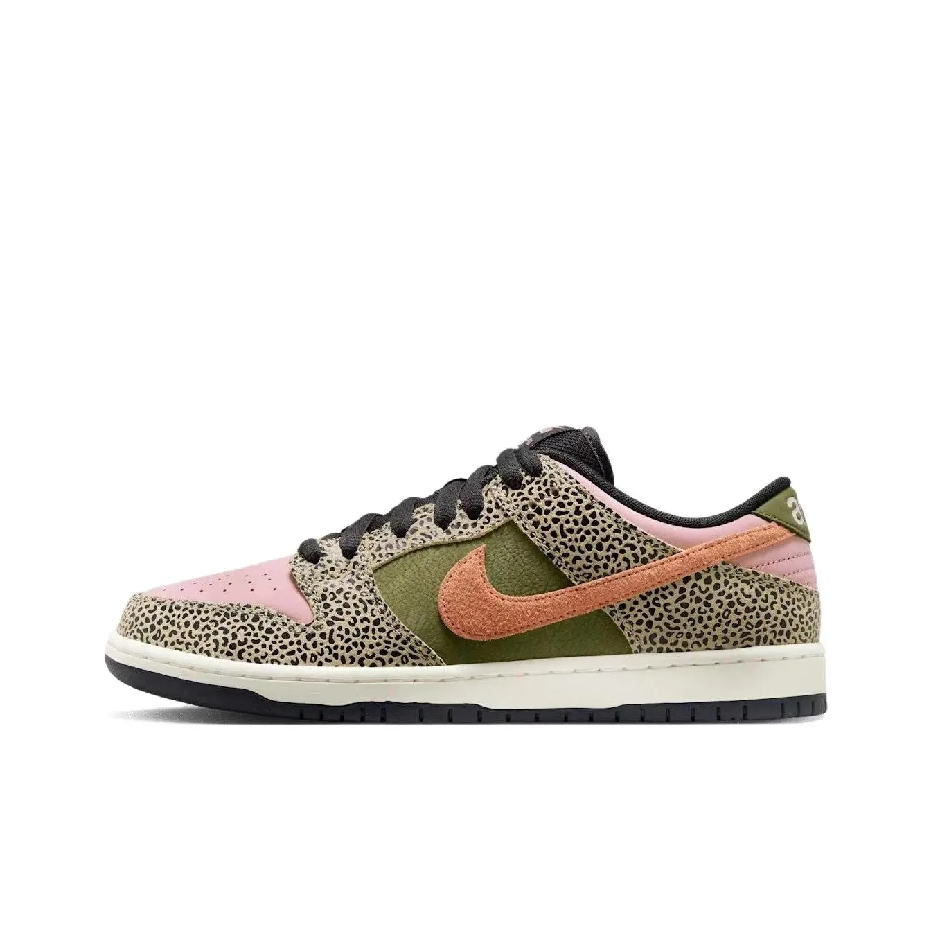 ArtS REC x Nike Dunk SB Slip Resistant Abrasion Resistant Low Top Скейтборд Кроссовки Unisex Коричневый Зеленый