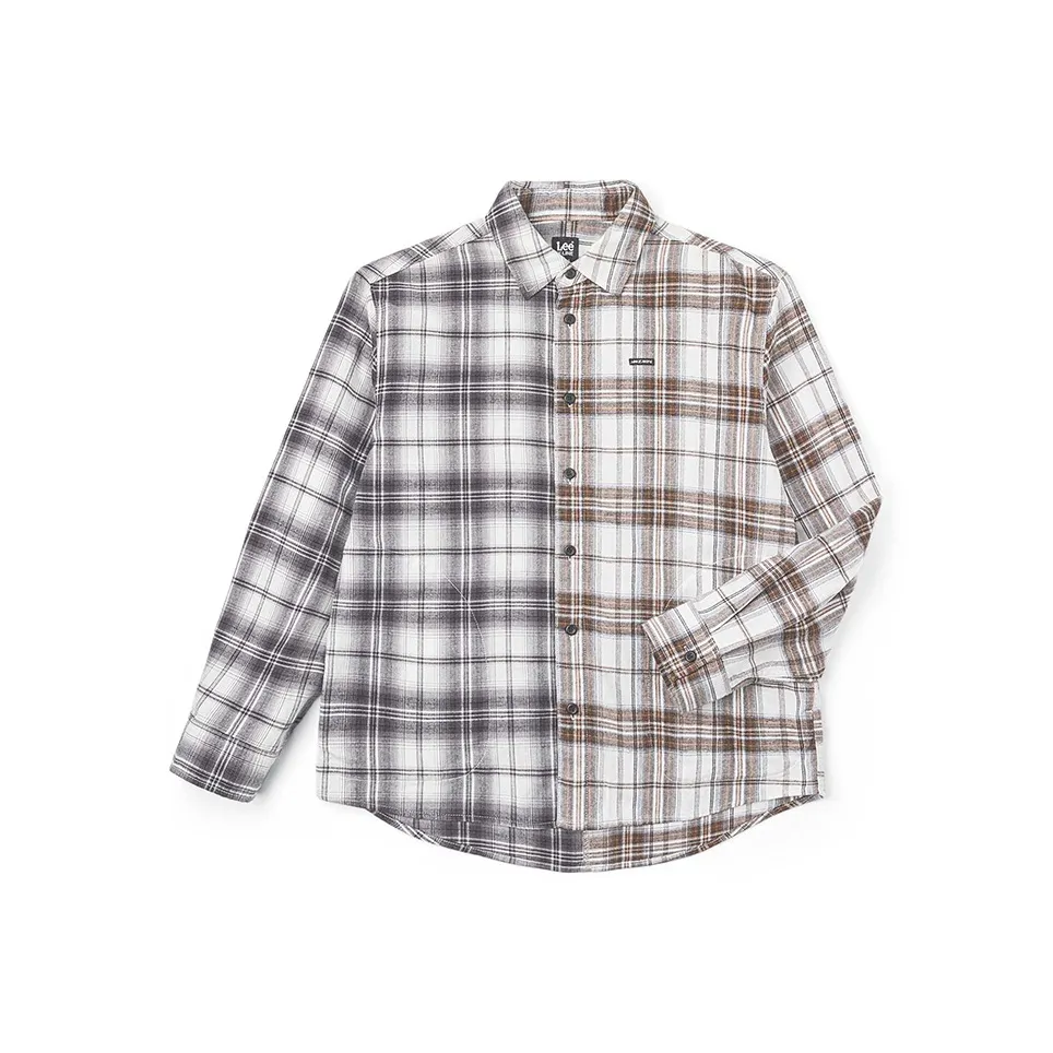 Lee Черный Коричневый Унисекс Рубашки