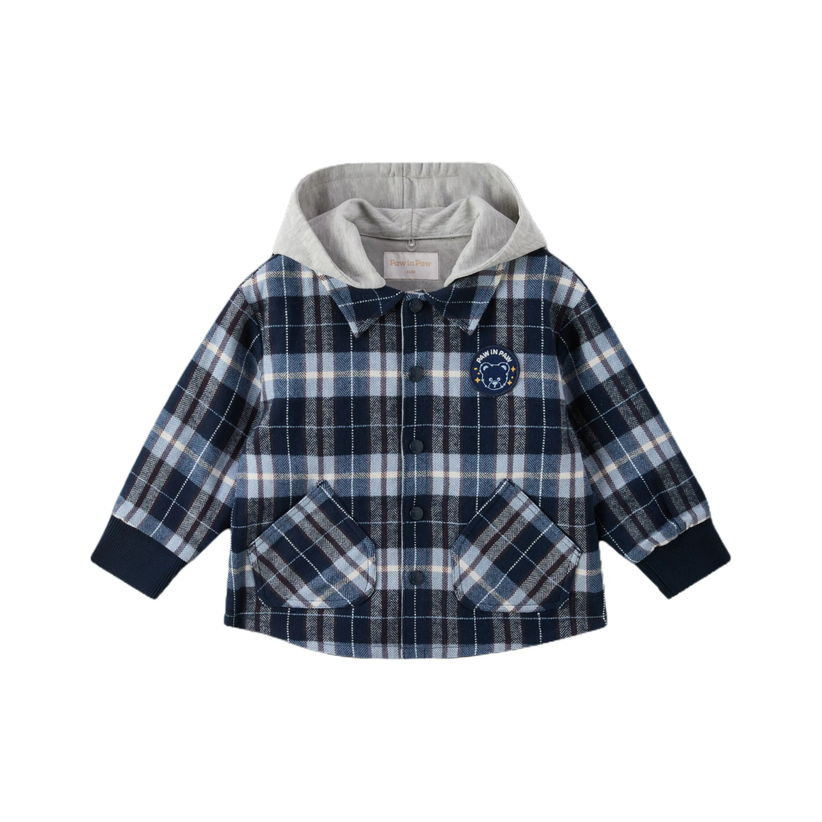 PAW IN PAW Повседневная рубашка 25 Осенне-зимняя для детей