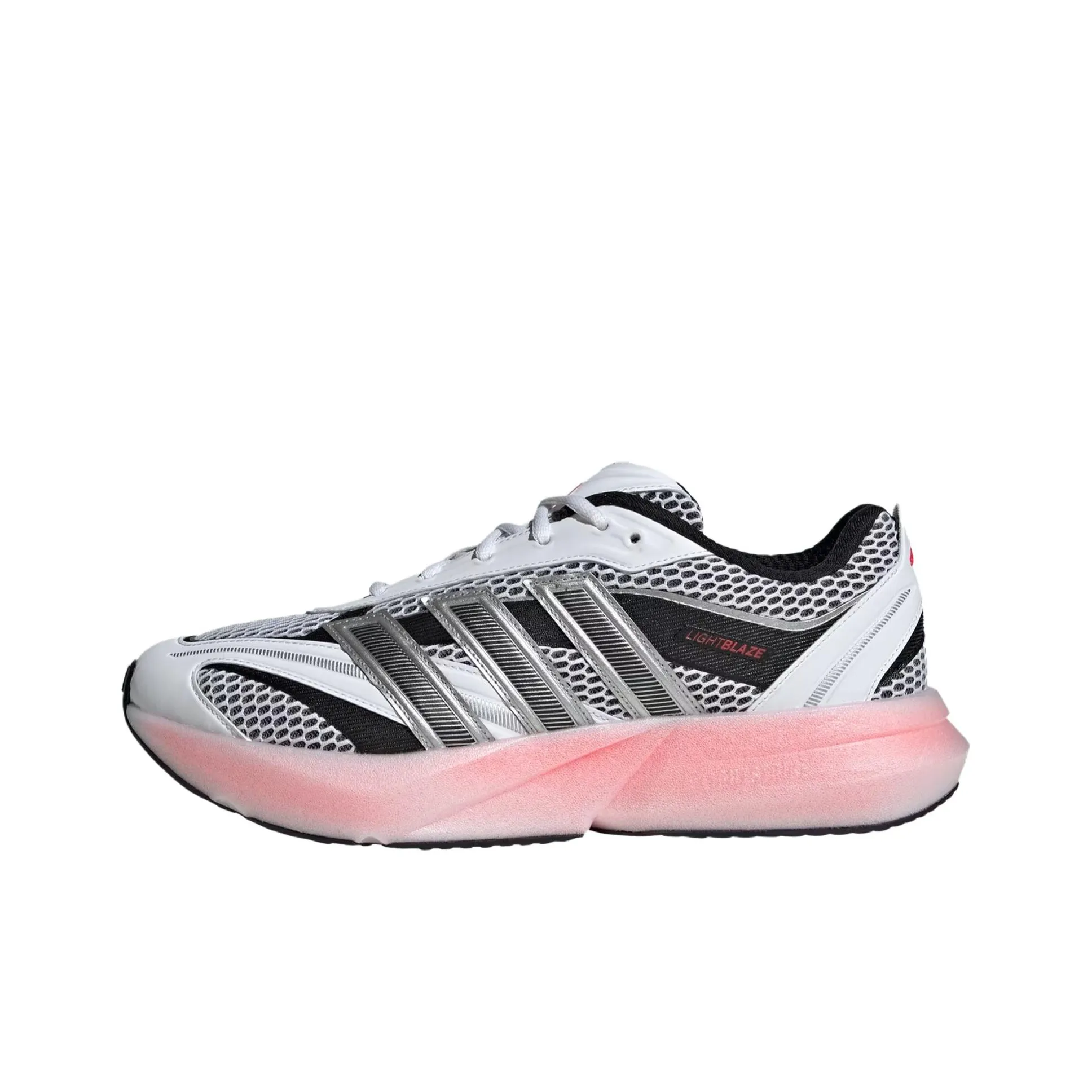 Adidas LIGHTBLAZE Повседневные беговые кроссовки Мужские Черный Белый Серебряный