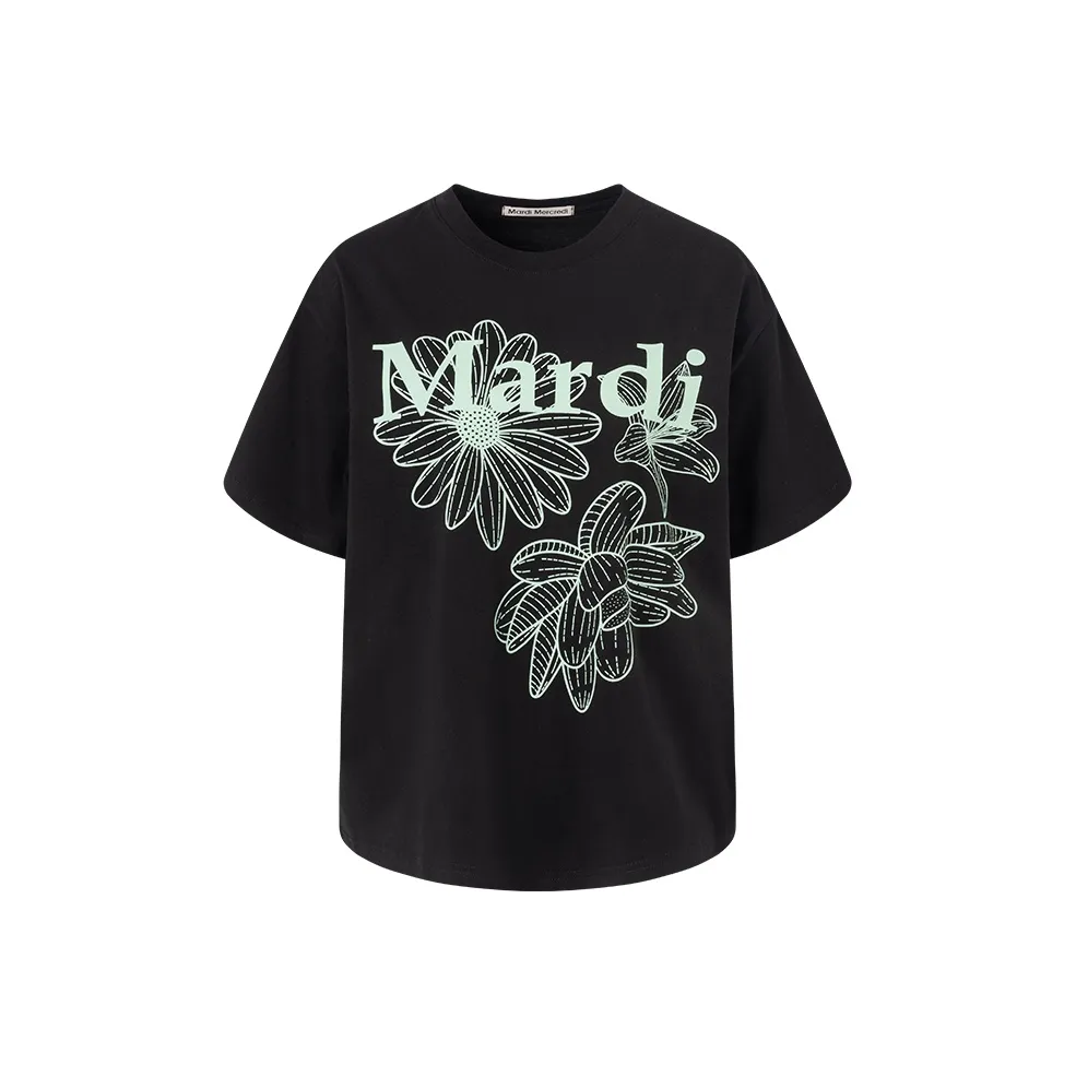 MARDI MERCREDI Les Petites Triple Flower T shirt