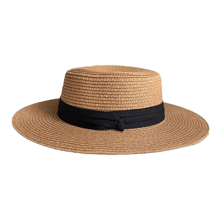 BAGGL Соломенная плетеная шляпа с защитой от солнца Унисекс