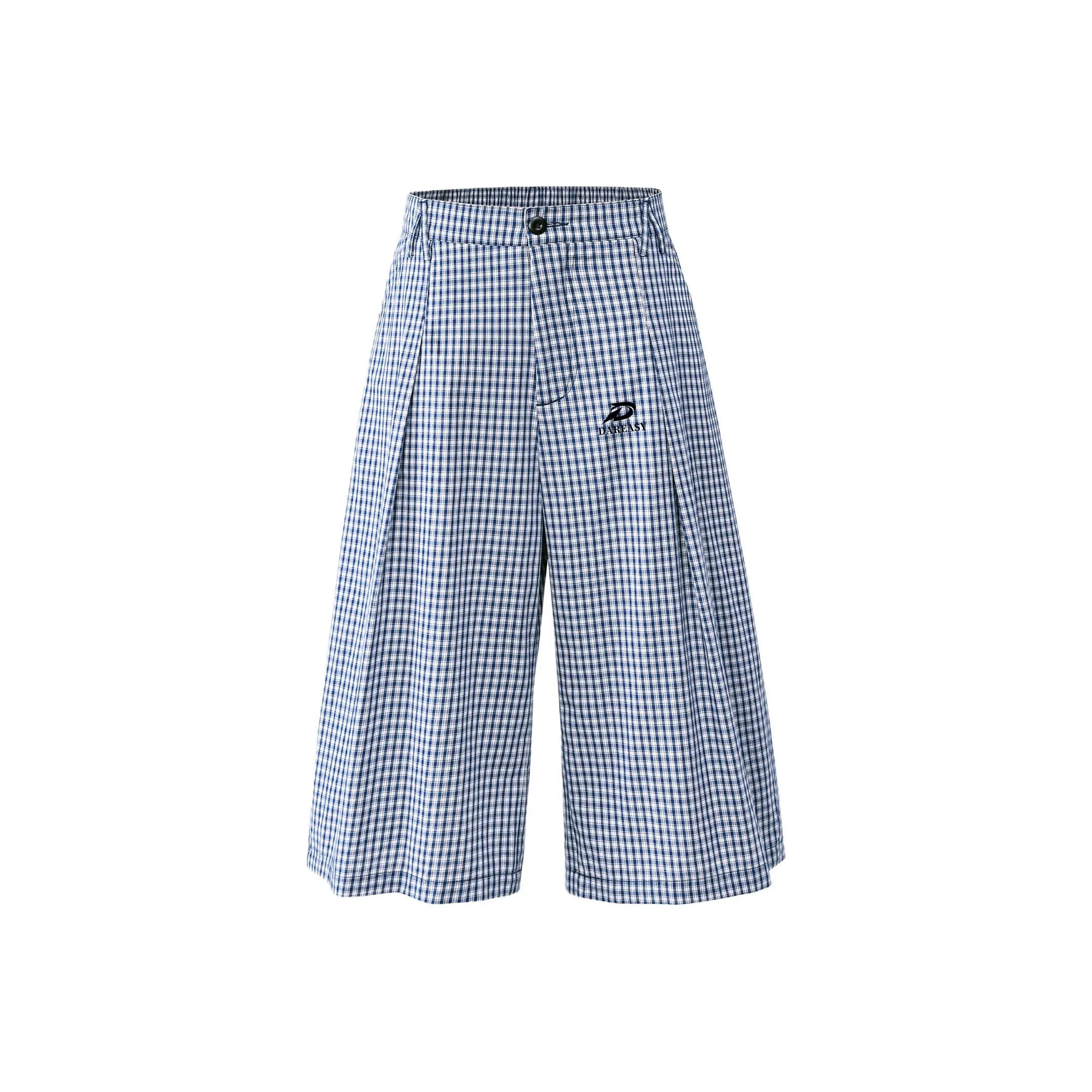 DAREASY Клетка Унисекс Повседневные Шорты
