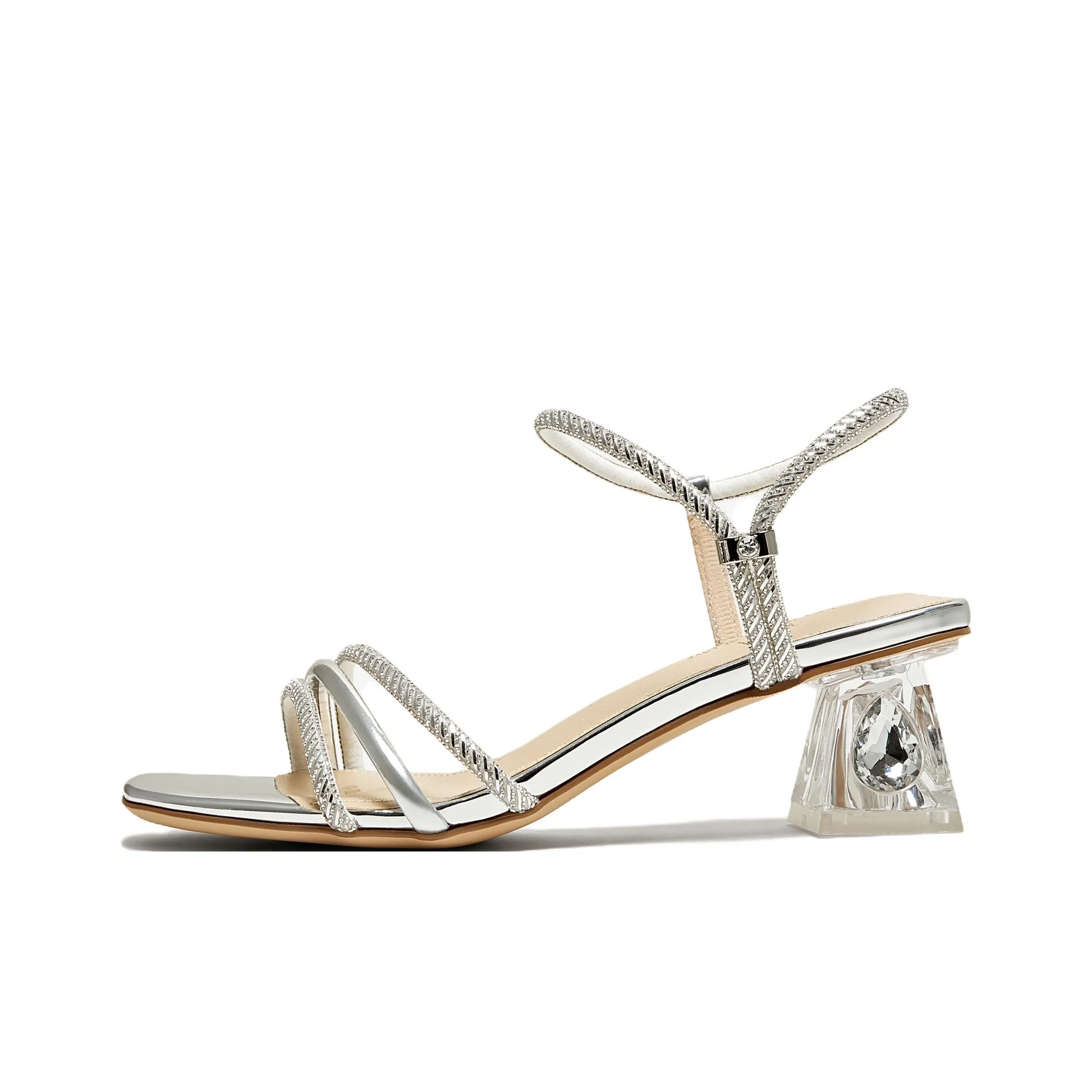 TATA One Ремень Сандалии Женские Серебряные