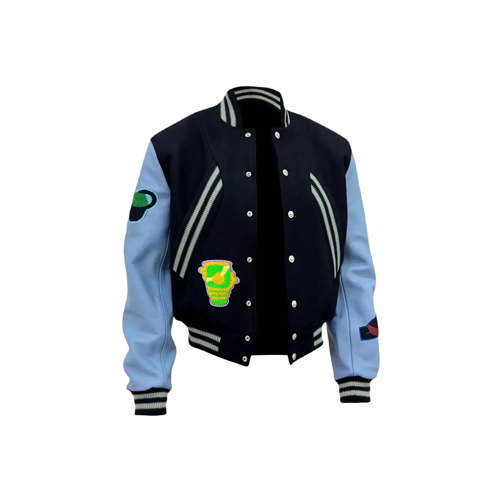 PEA Темно-синие унисекс куртки