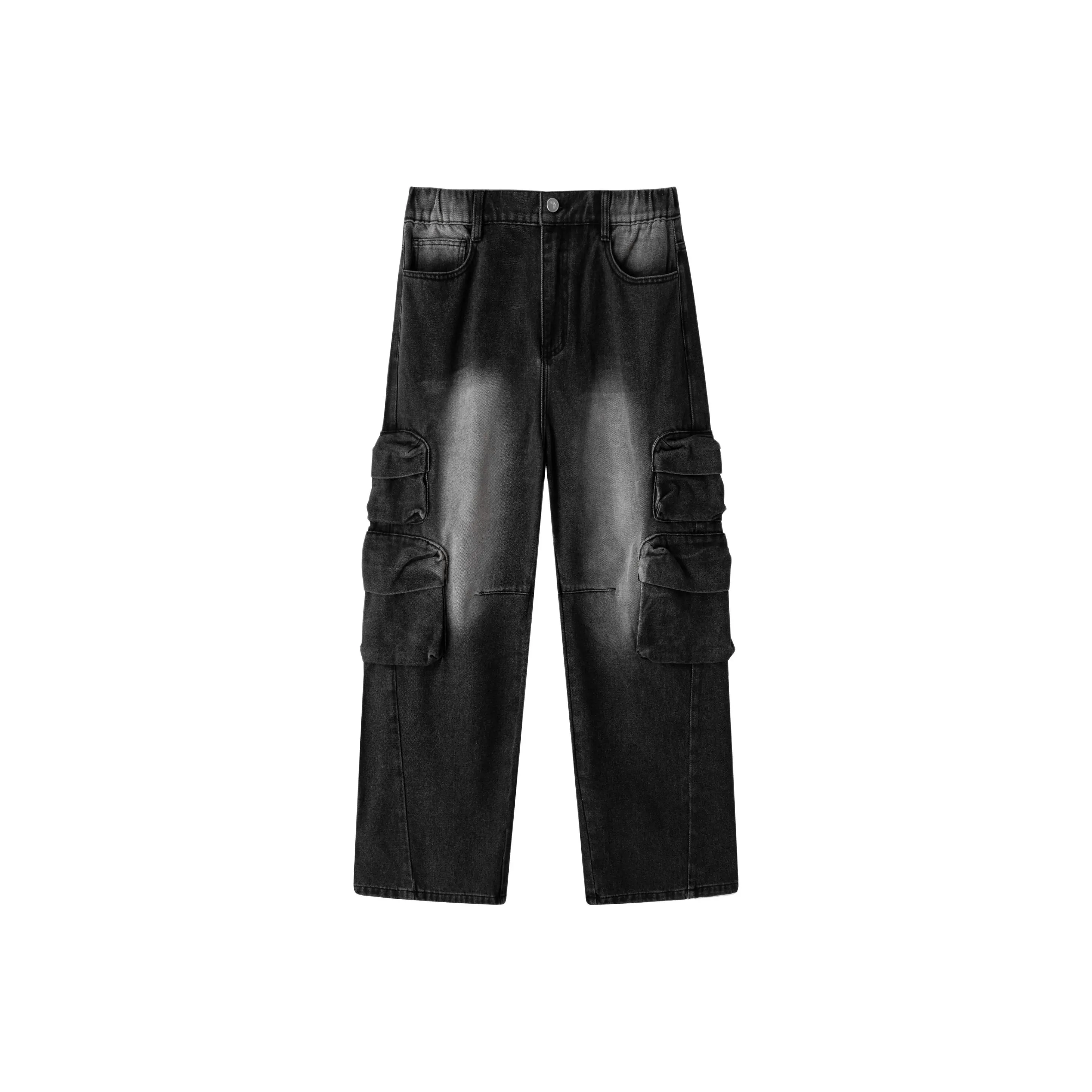 SPRAYGROUND Темно-серые унисекс джинсы