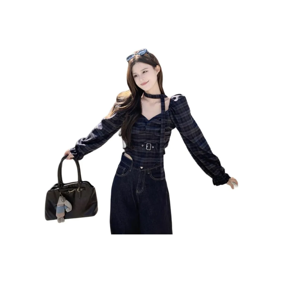 SKYA Черные Женские Рубашки